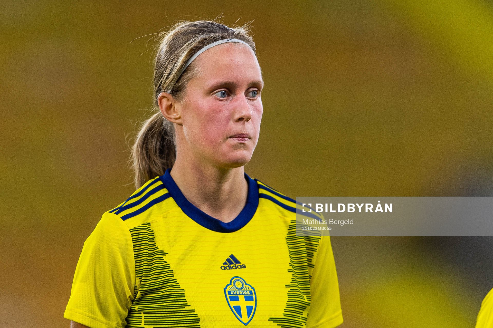 Sveriges Klara Svensson Senelius vid line up