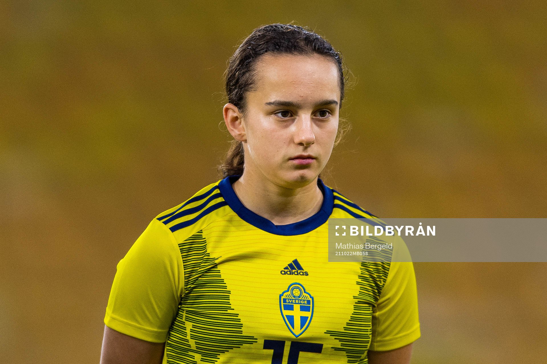 Sveriges Victoria Svanström vid line up