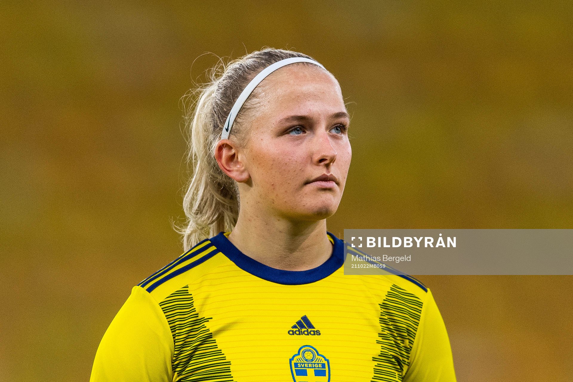 Sveriges Tuva Skoog vid line up