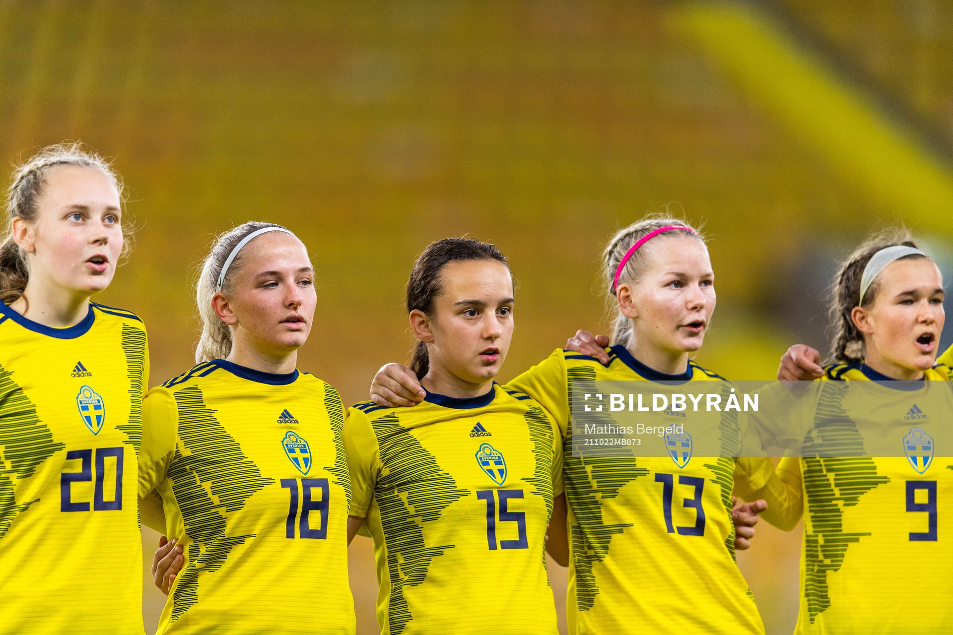 Sveriges Line Wessman, Tuva Skoog, Victoria Svanström och