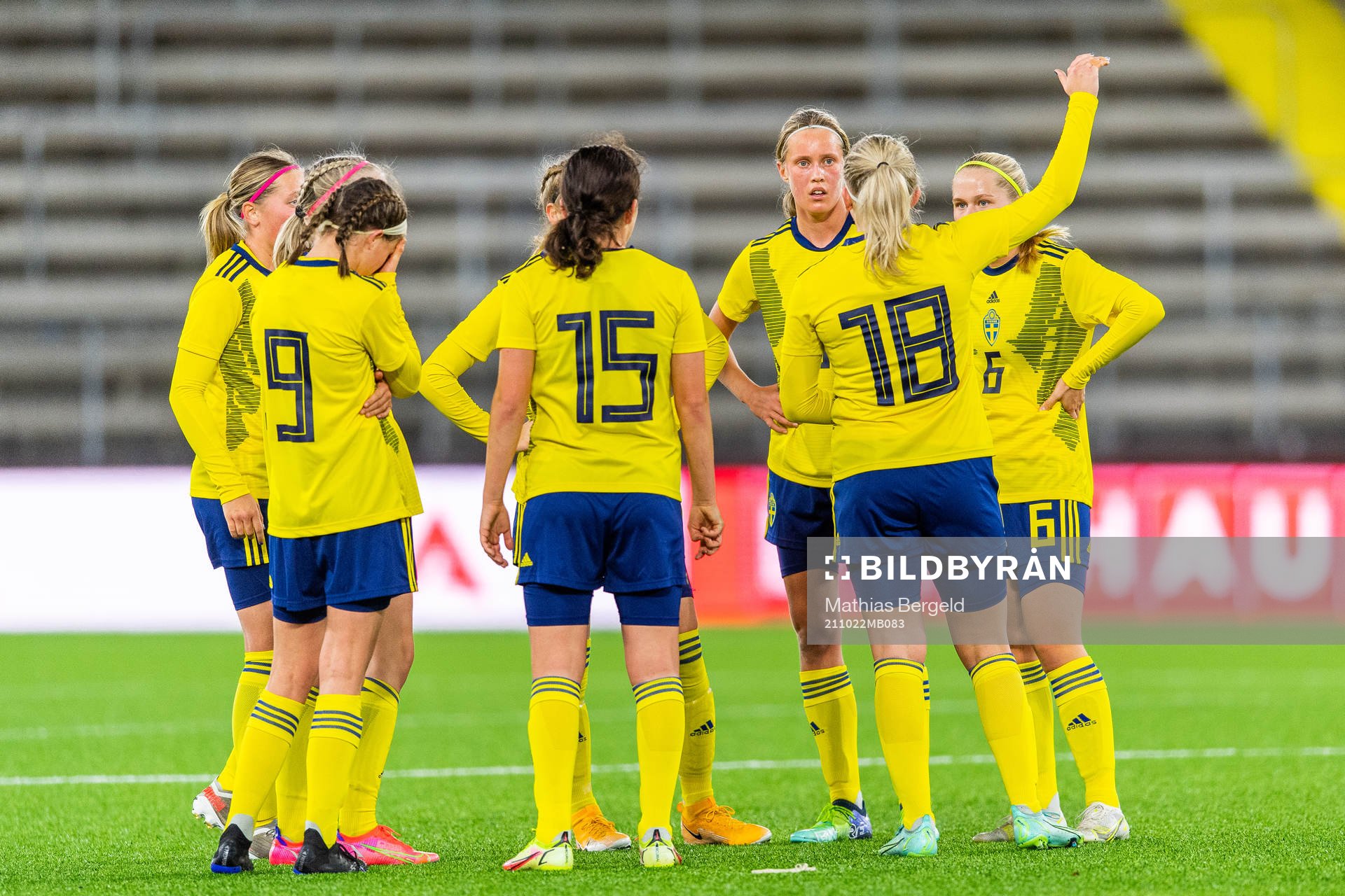 Sveriges Erica Persson Welin, Victoria Svanström, Klara