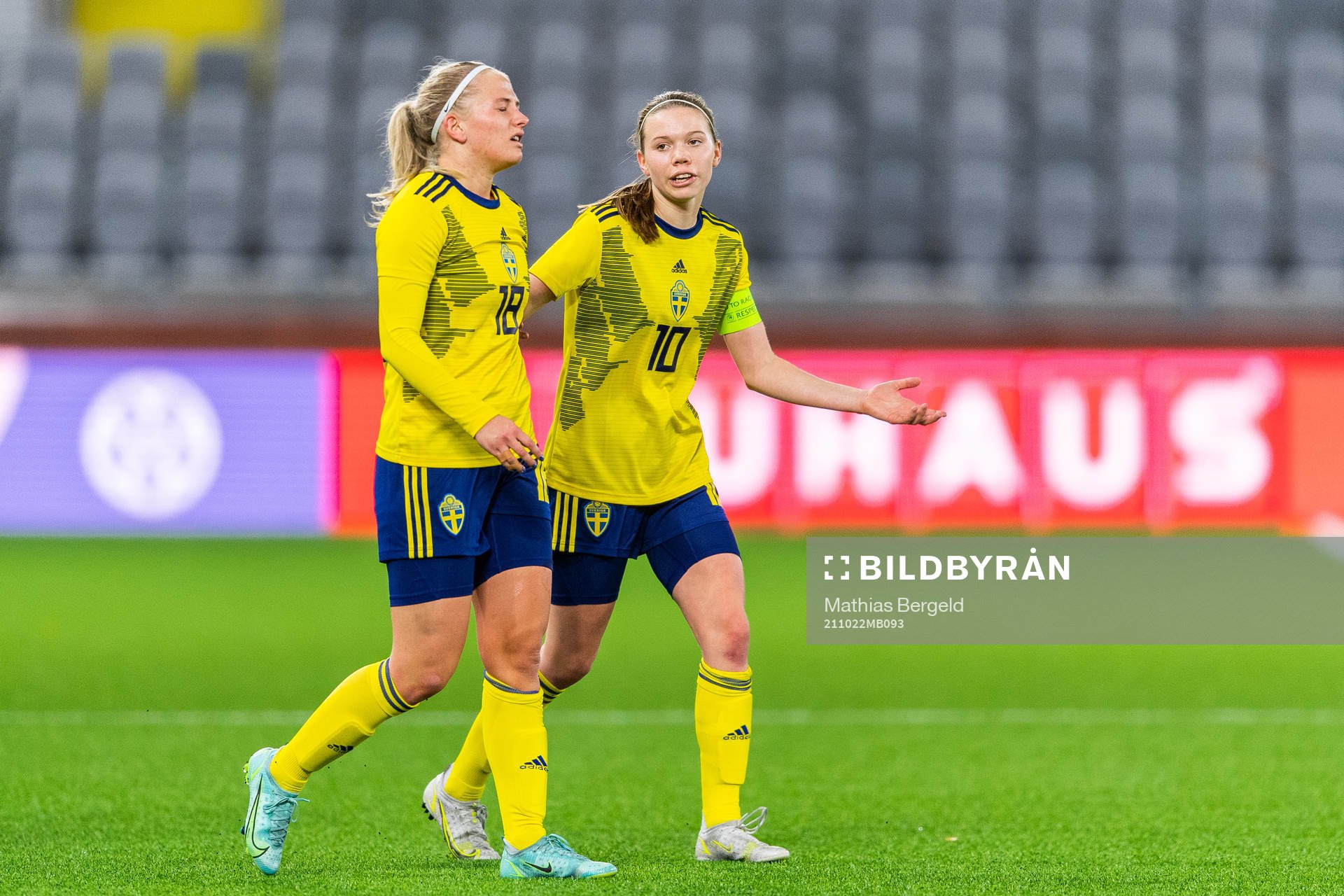 Sveriges Tuva Skoog och Bea Sprung