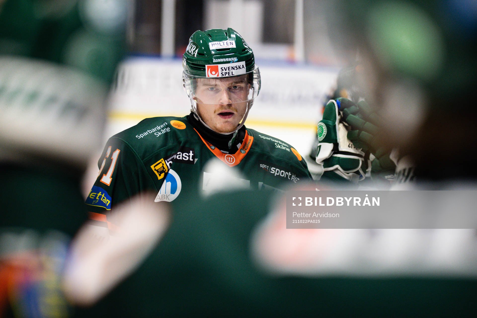 Kristianstads Malte Sjögren jublar