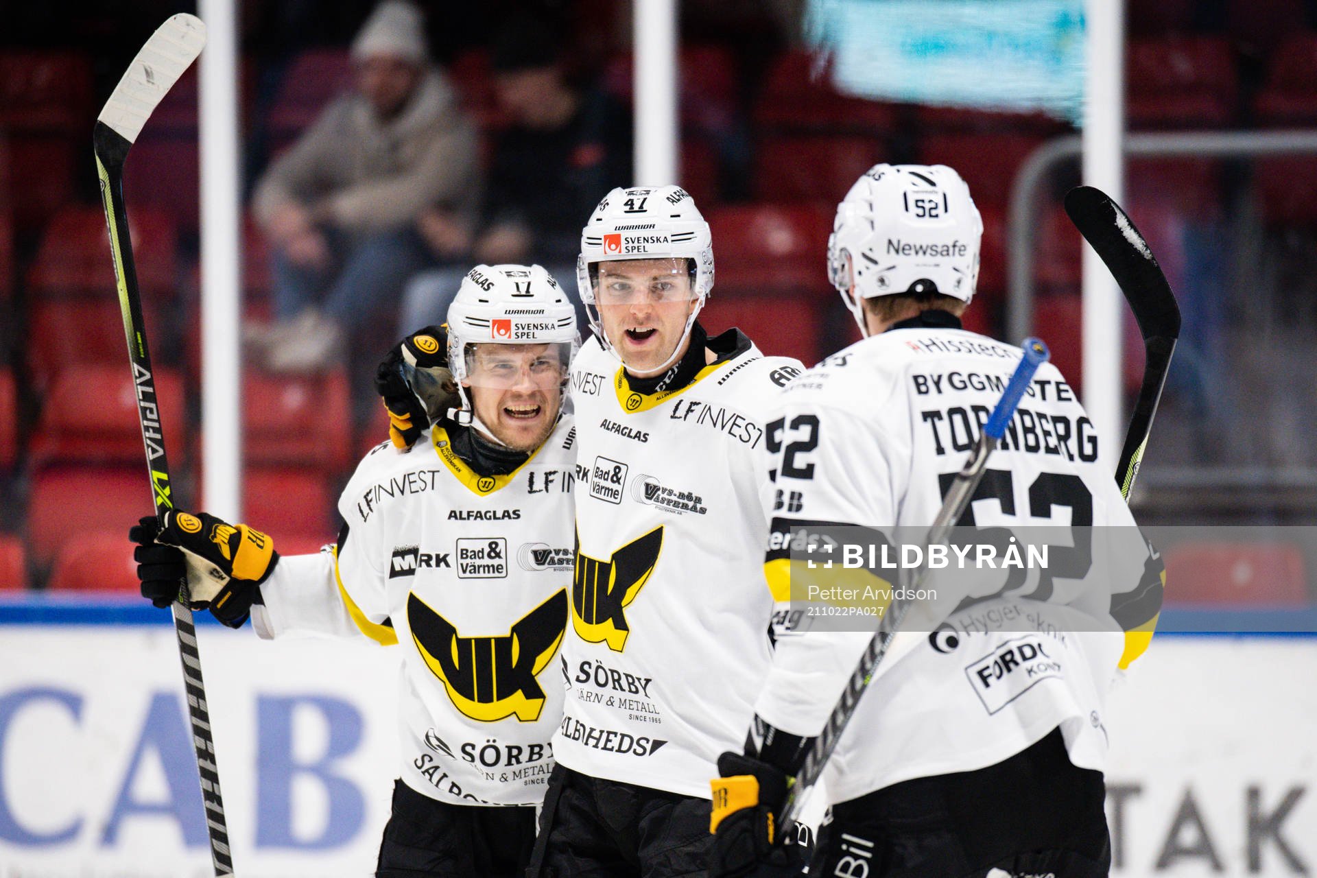 Västerås Logan Roe, William Wikman och August Tornberg