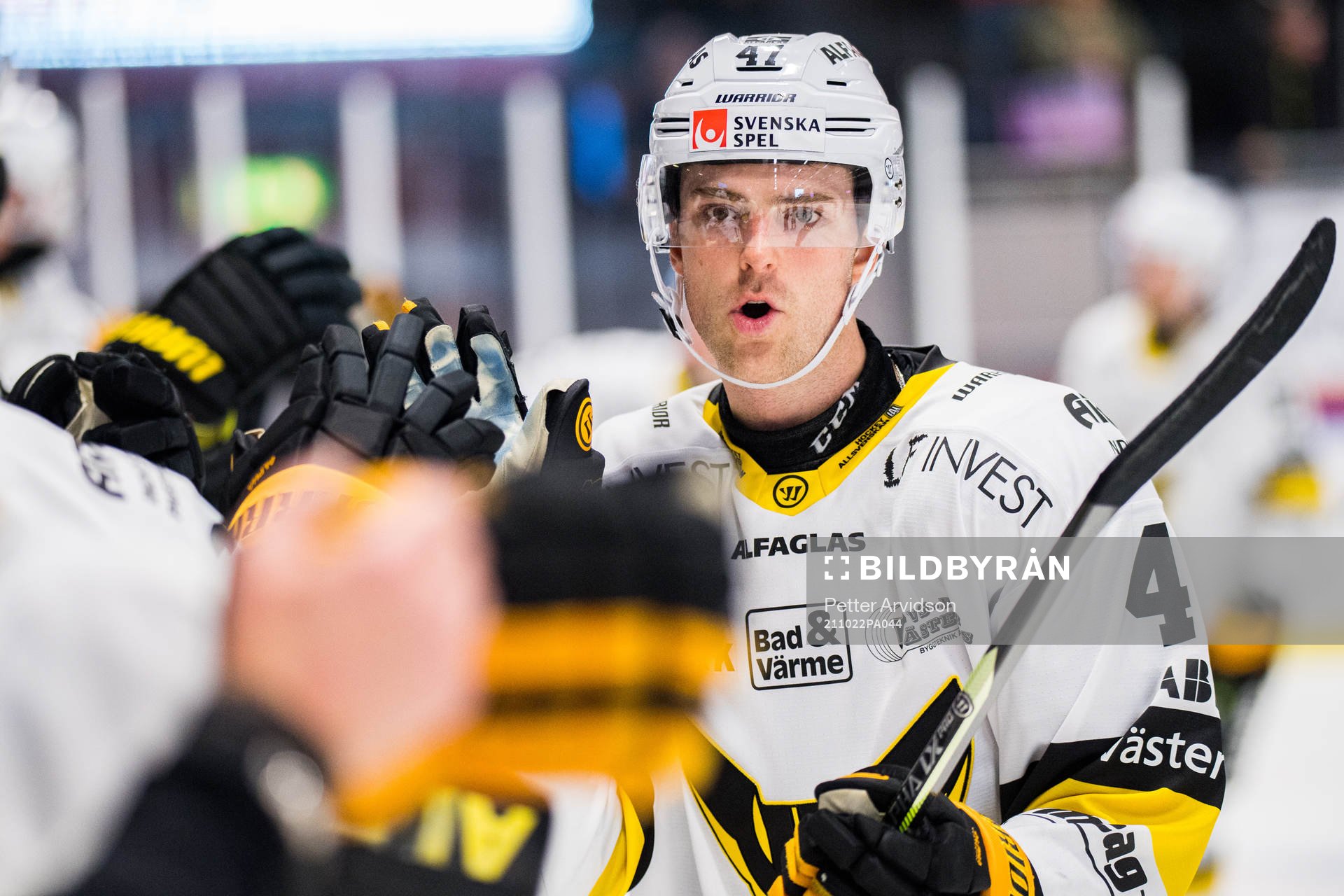 Västerås Logan Roe jublar