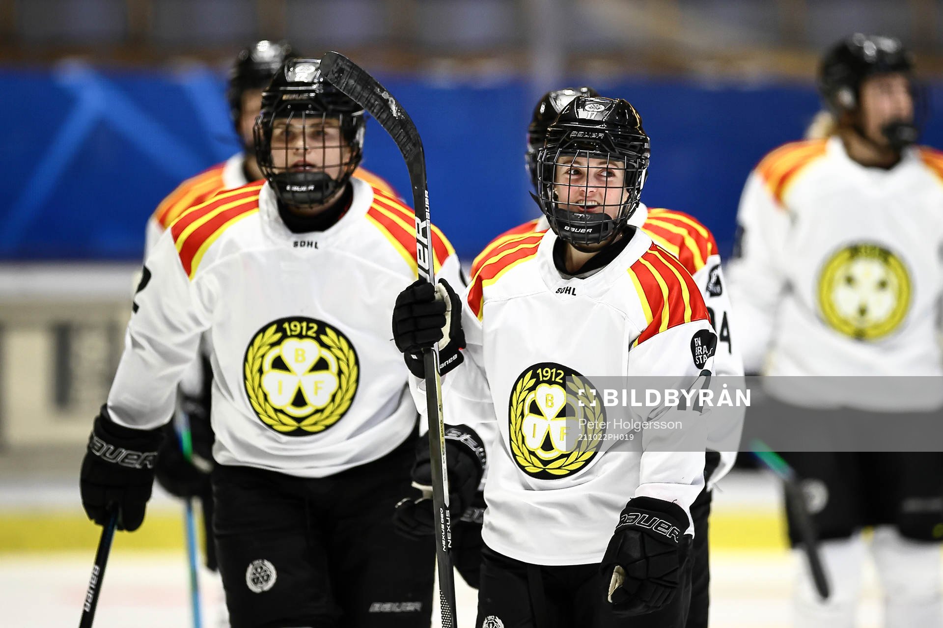 Brynäs Jaycee Gebhard jublar