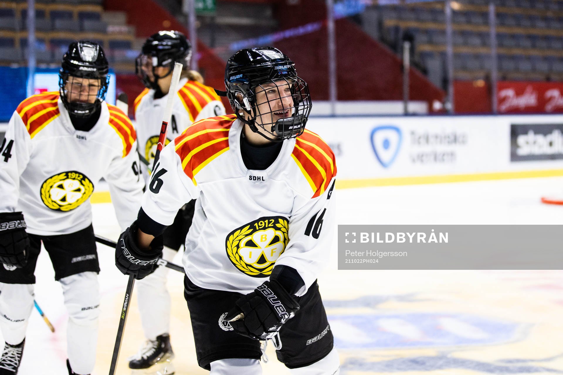 Brynäs  Katerina Mrazova jublar