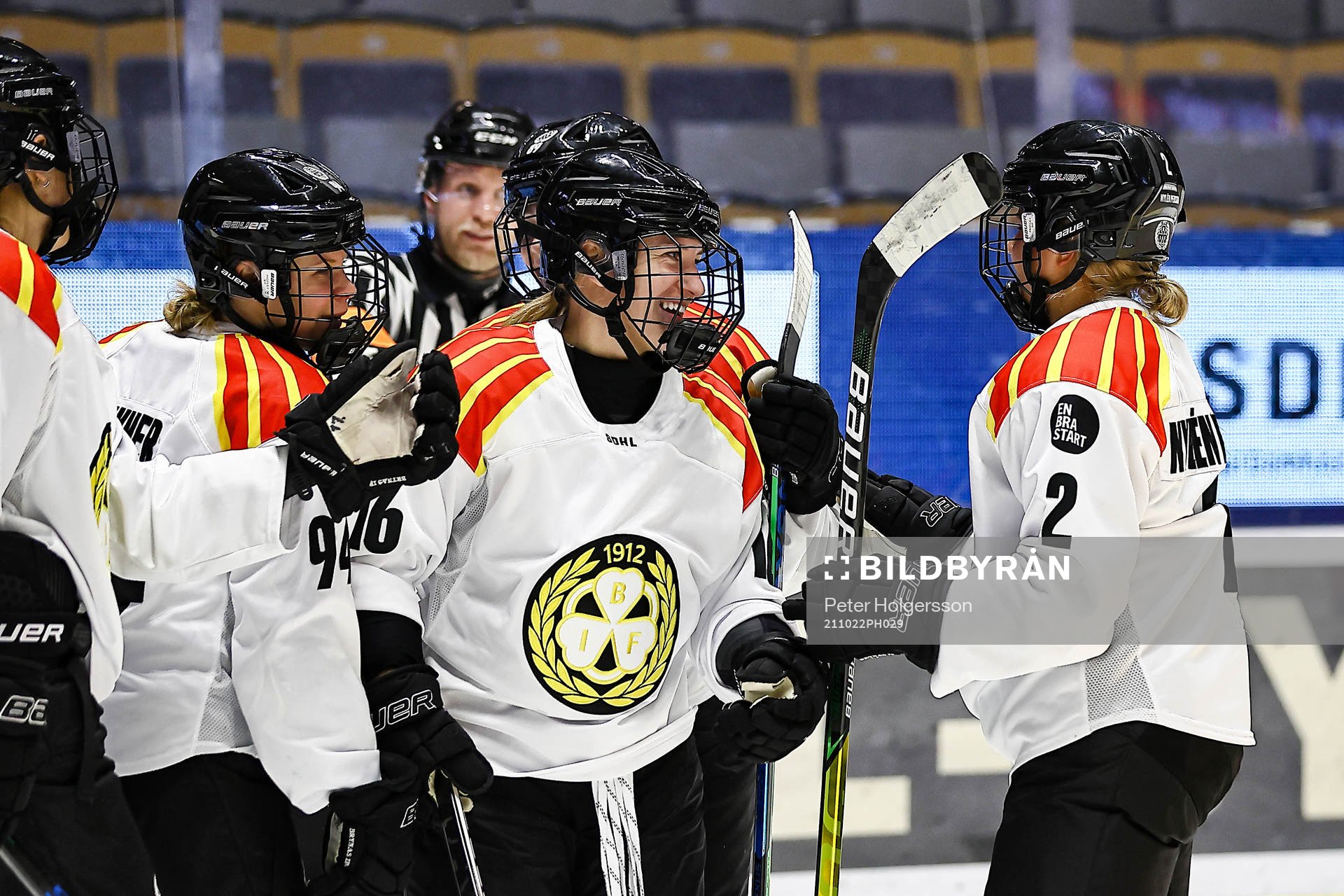 Brynäs Katerina Mrazova jublar