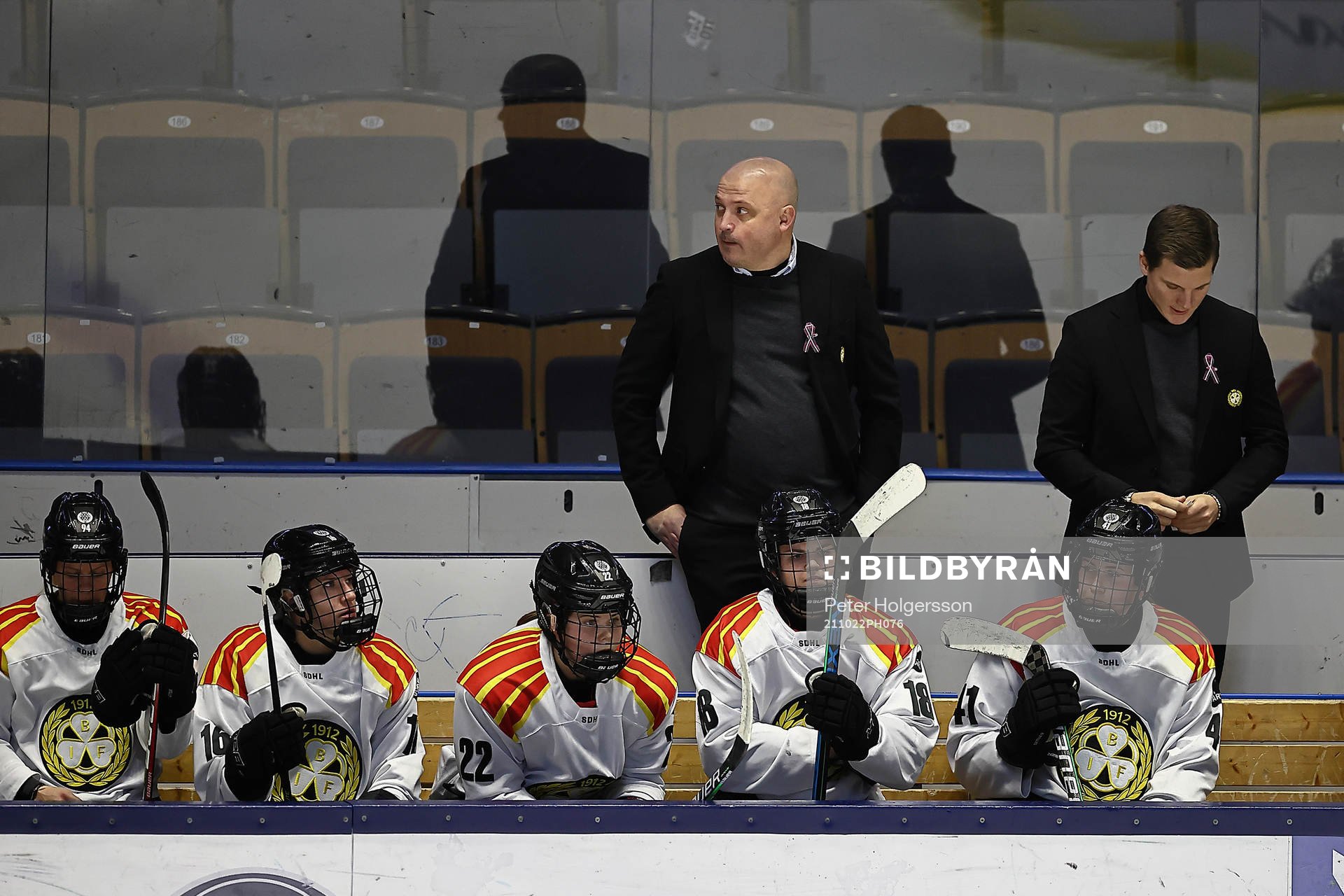 Brynäs tränare Henrik Glaas