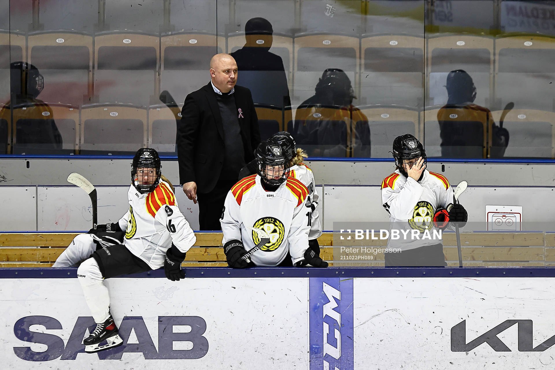 Brynäs tränare Henrik Glaas