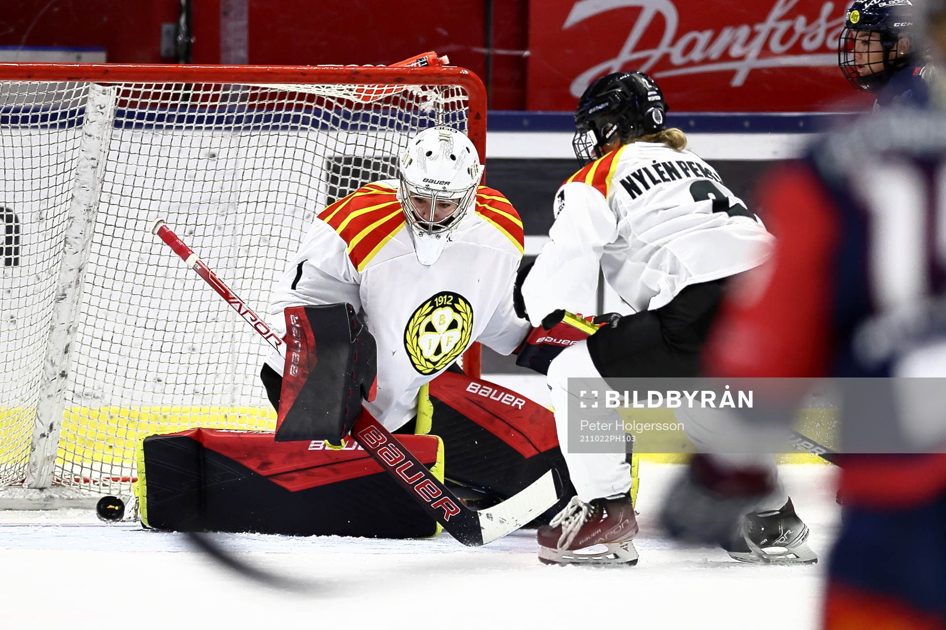 Brynäs målvakt Evelina Mäkinen