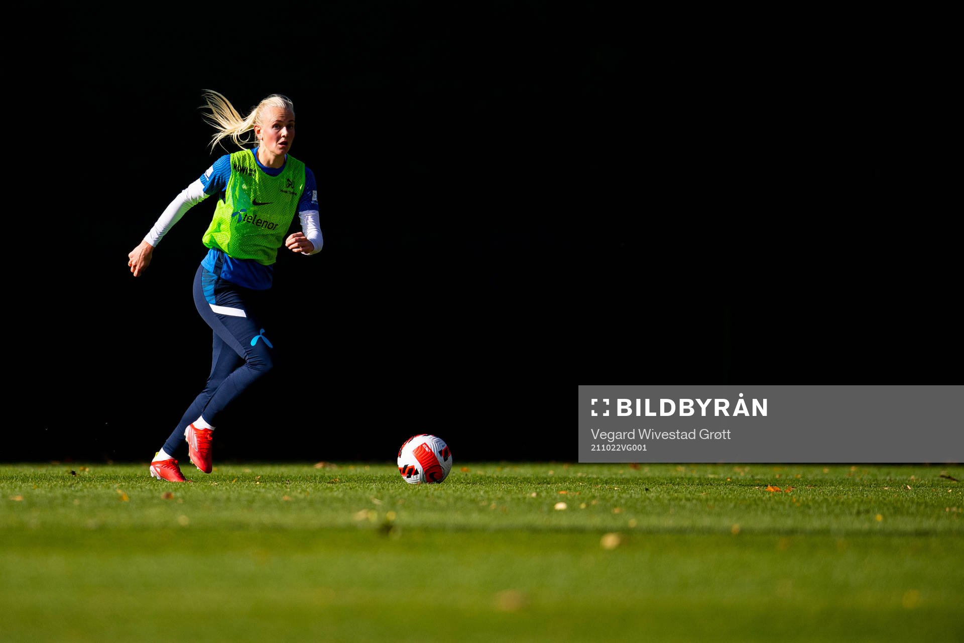 Karina Sævik of the Norwegian women's national football