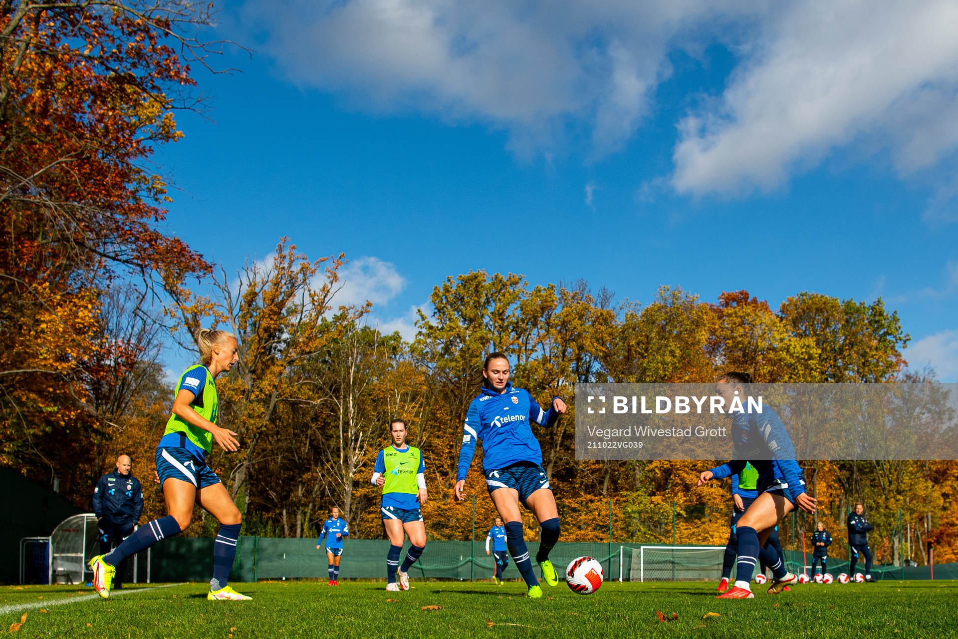 Vilde Hasund of the Norwegian women's national football team