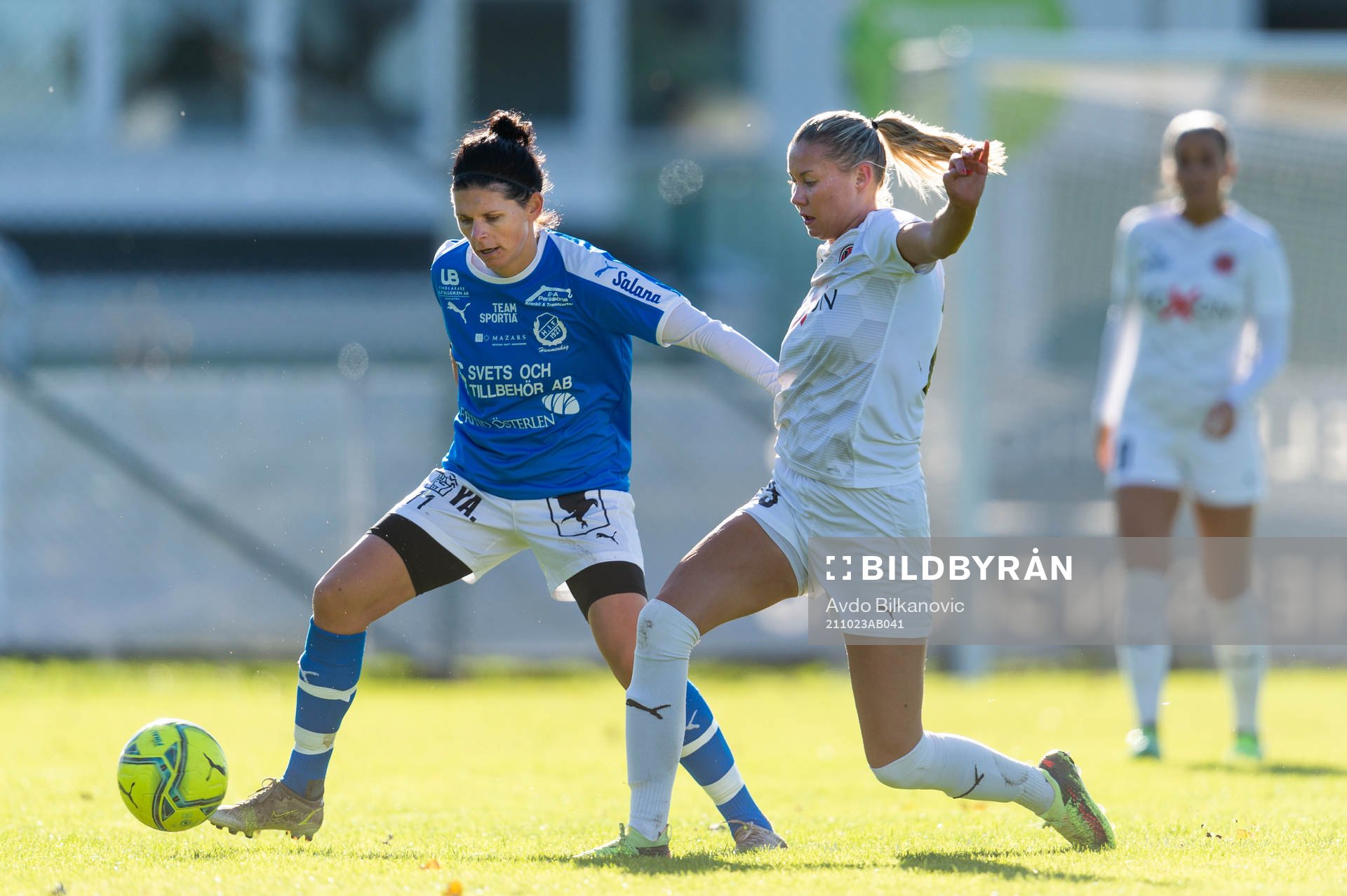 Hittarps Isabelle Angel och Hammenhögs Susanne Moberg