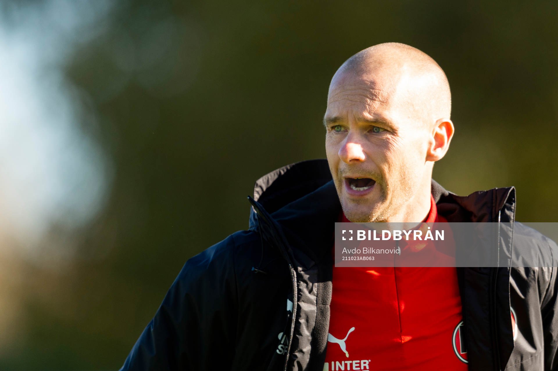 Hittarps tränare Fredrik Svanbäck