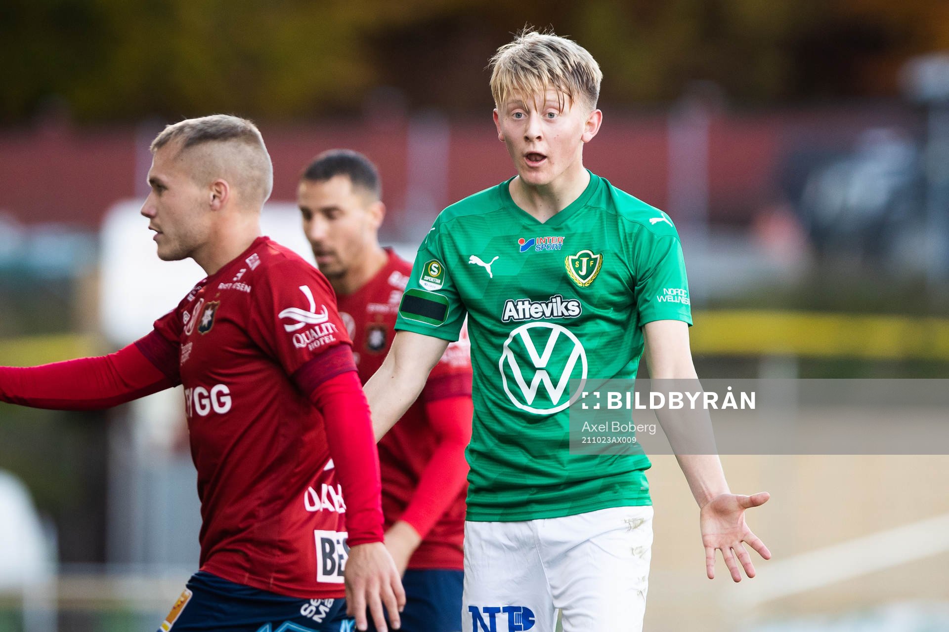 Jönköpings Elias Nordström deppar