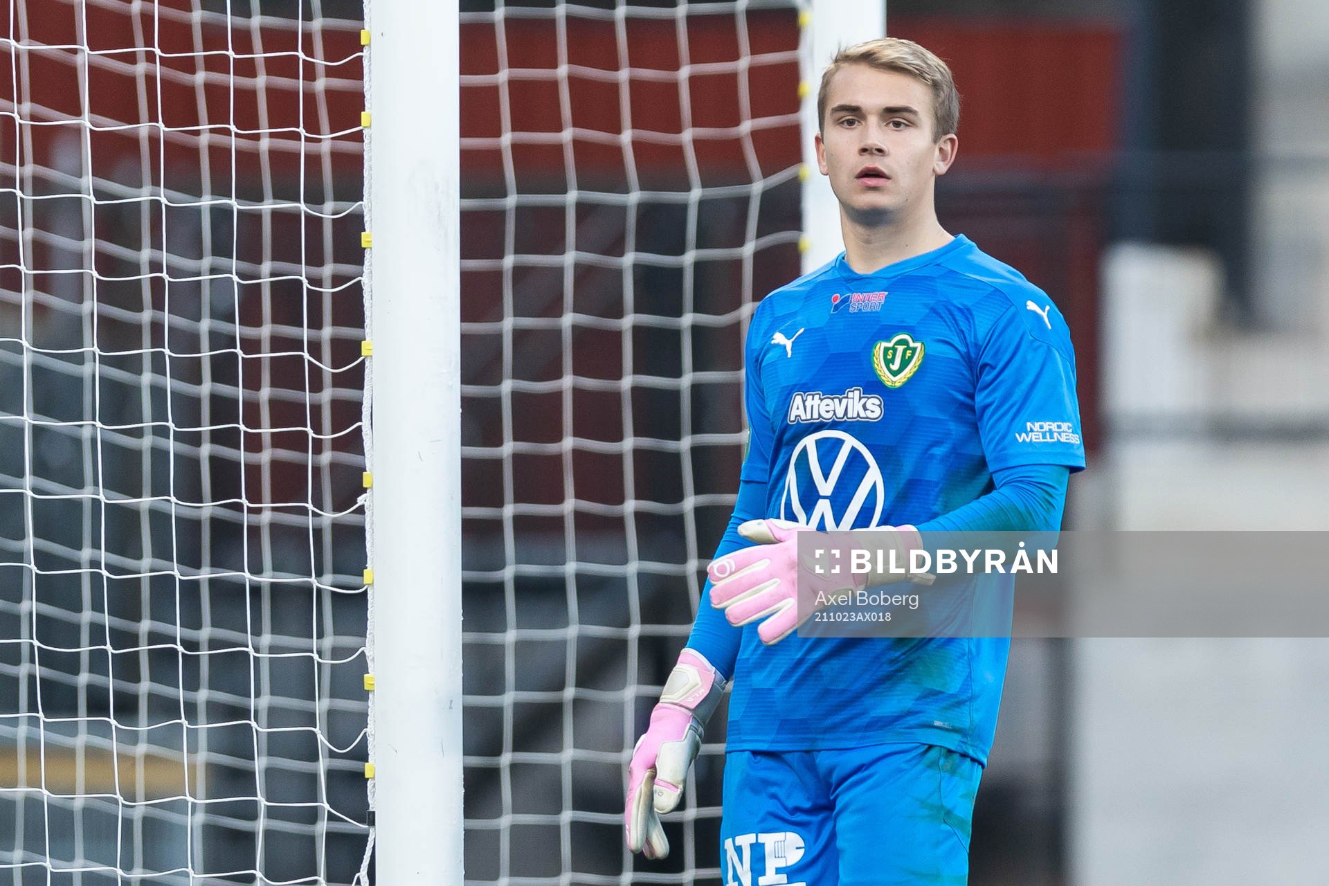 Jönköpings målvakt Felix Jakobsson