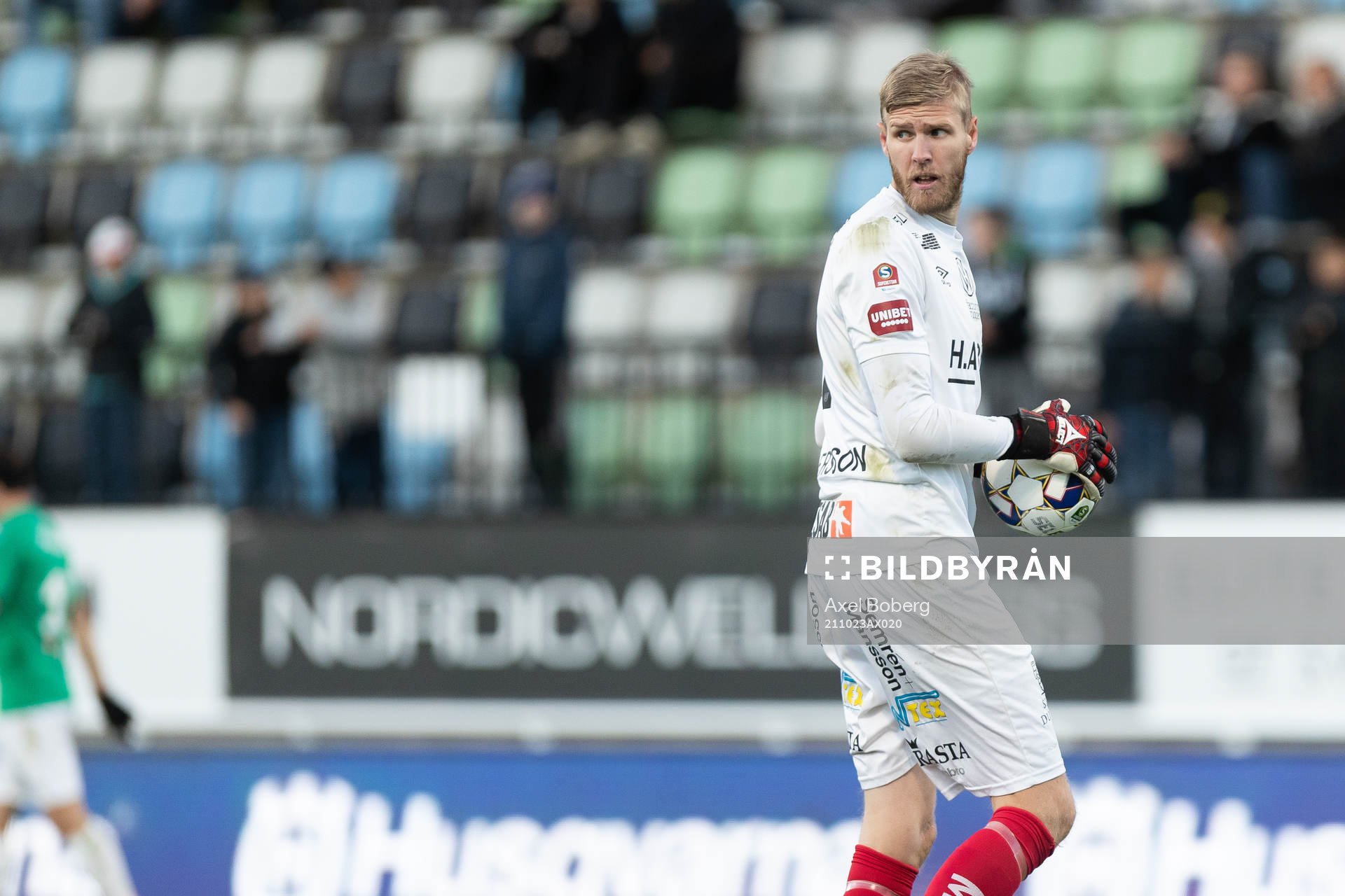 Örgrytes målvakt Fredrik Andersson