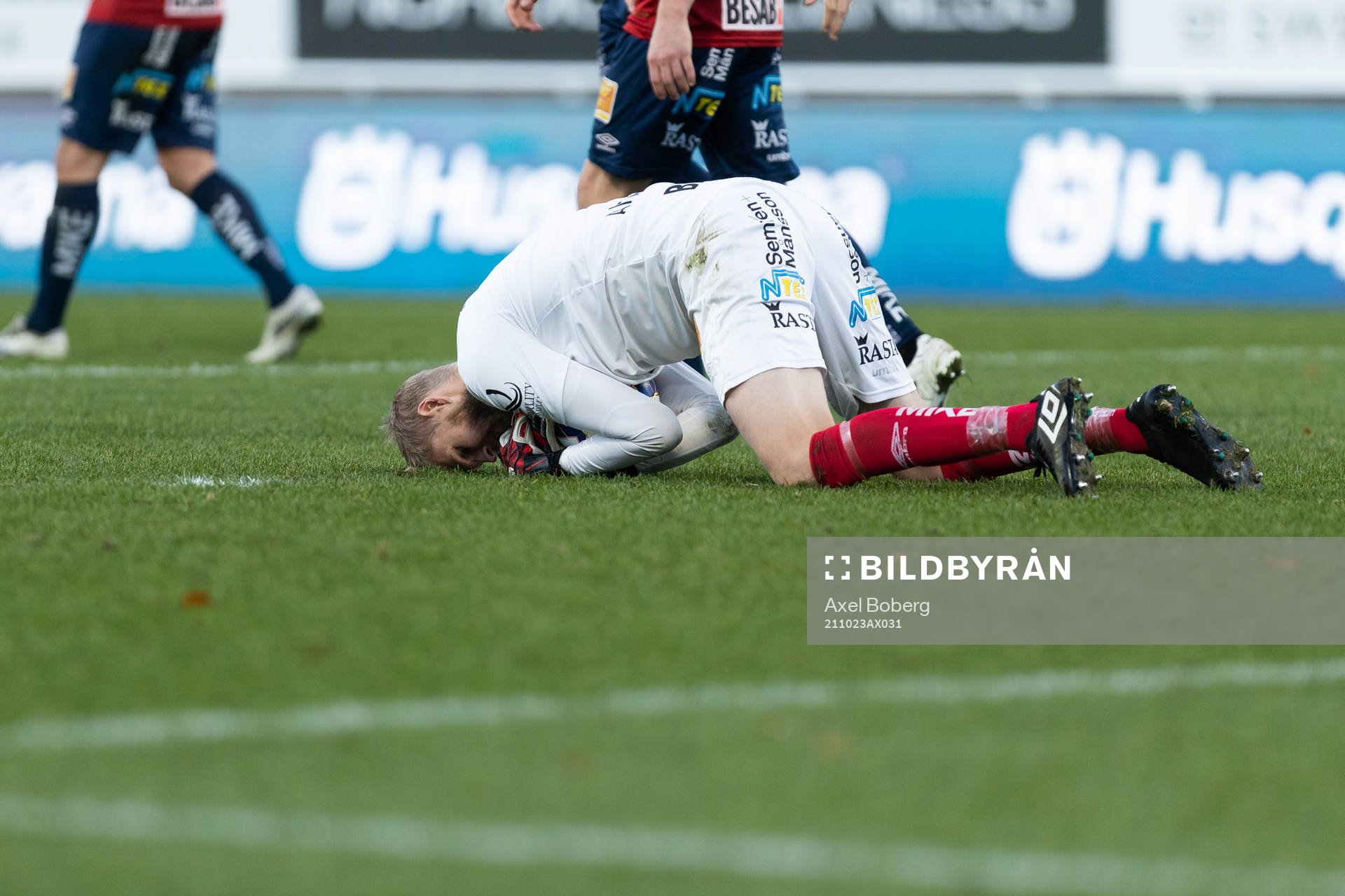 Örgrytes målvakt Fredrik Andersson