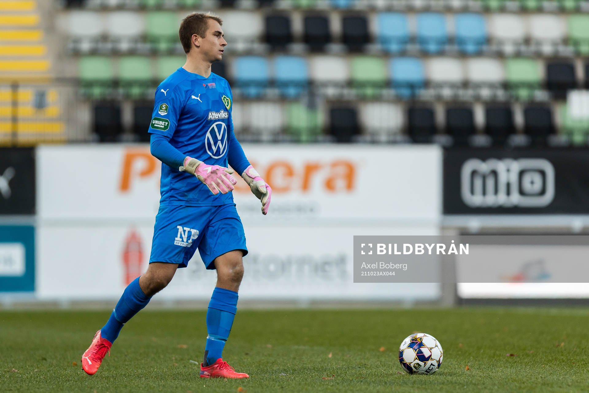 Jönköpings målvakt Felix Jakobsson