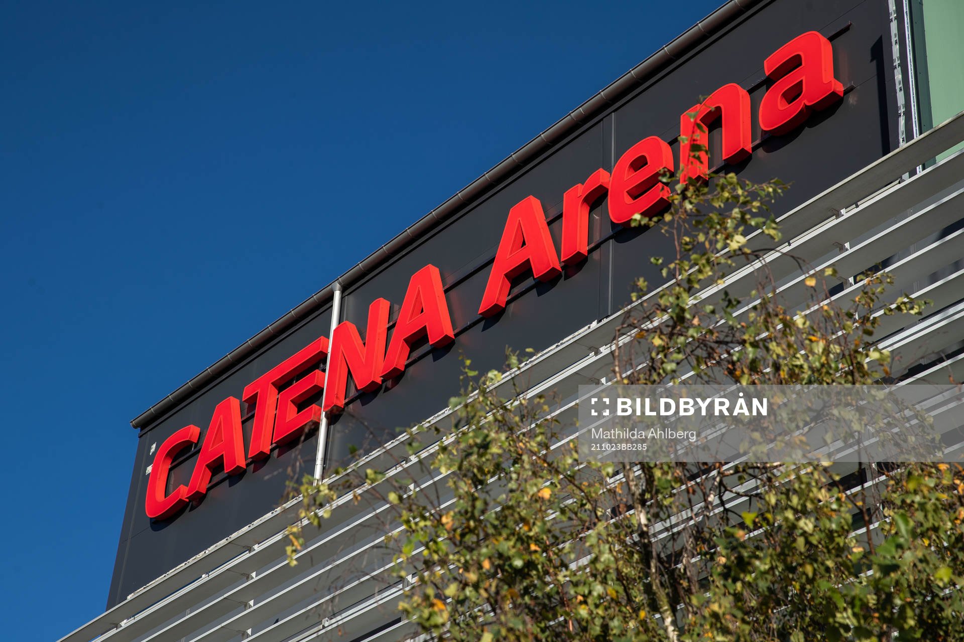 Exteriör av Catena Arena