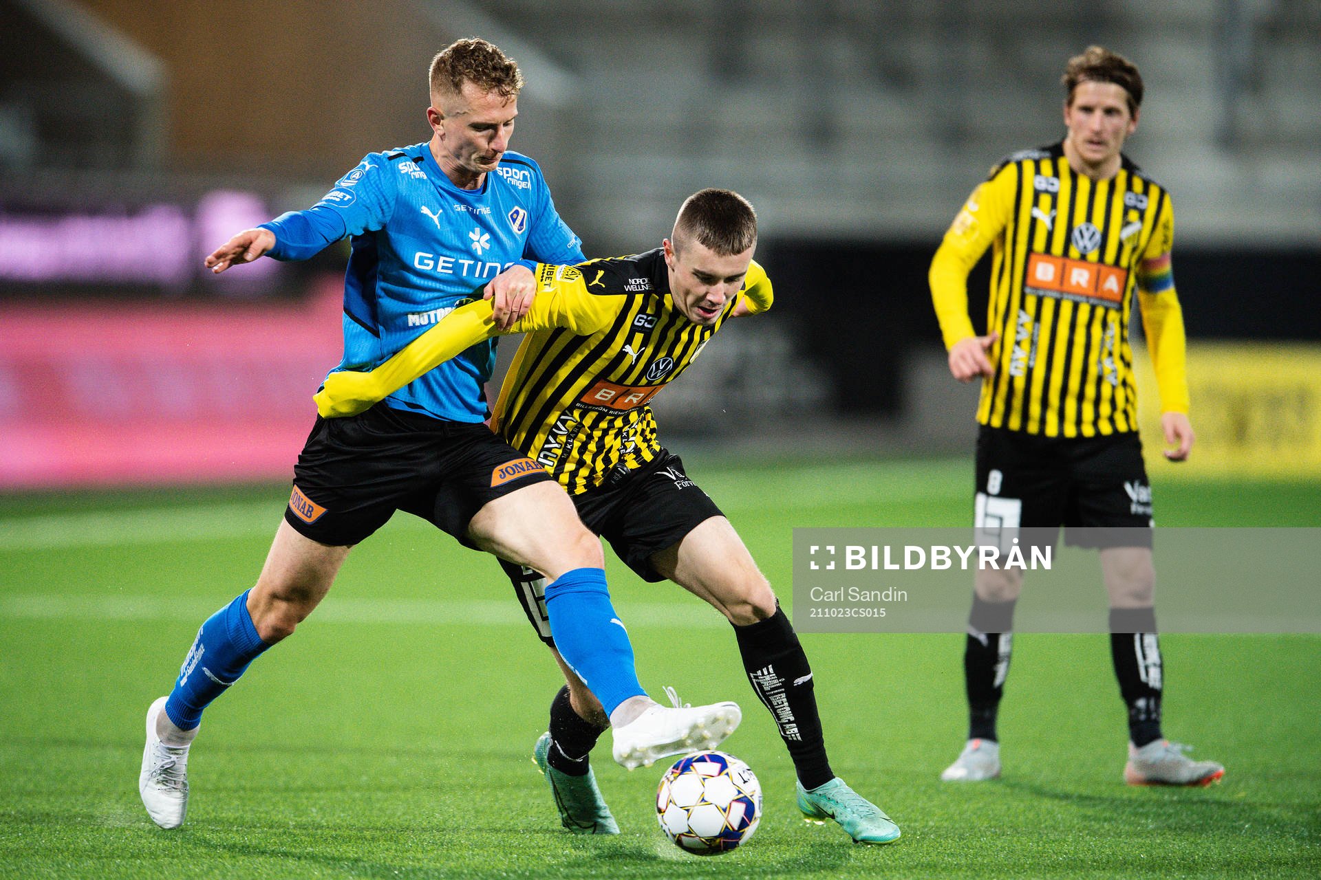 Halmstads Andreas Bengtsson och Häckens Patrik Wålemark
