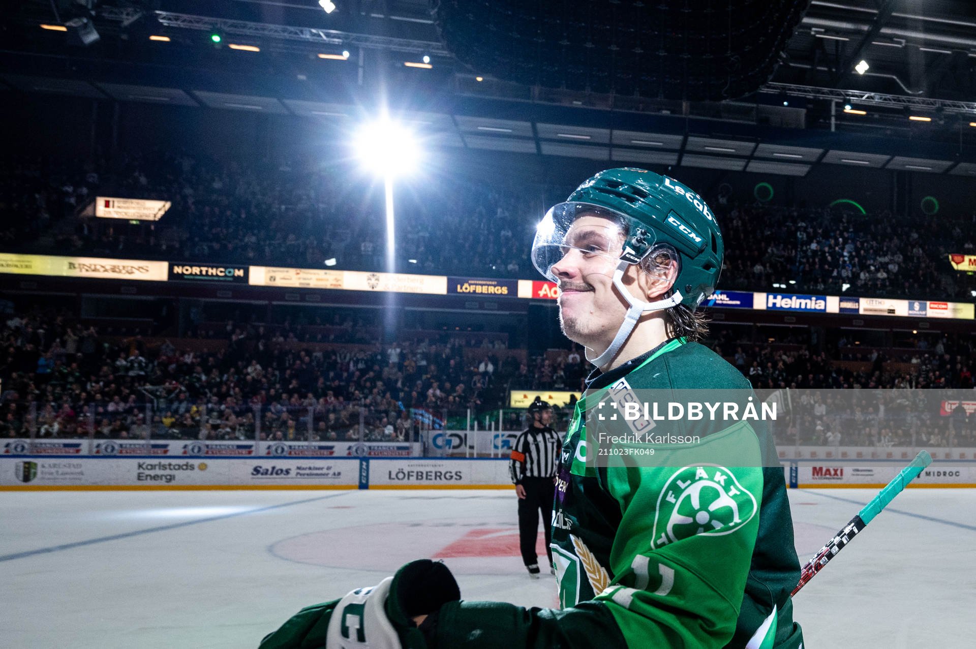 Färjestads Joakim Nygård jublar