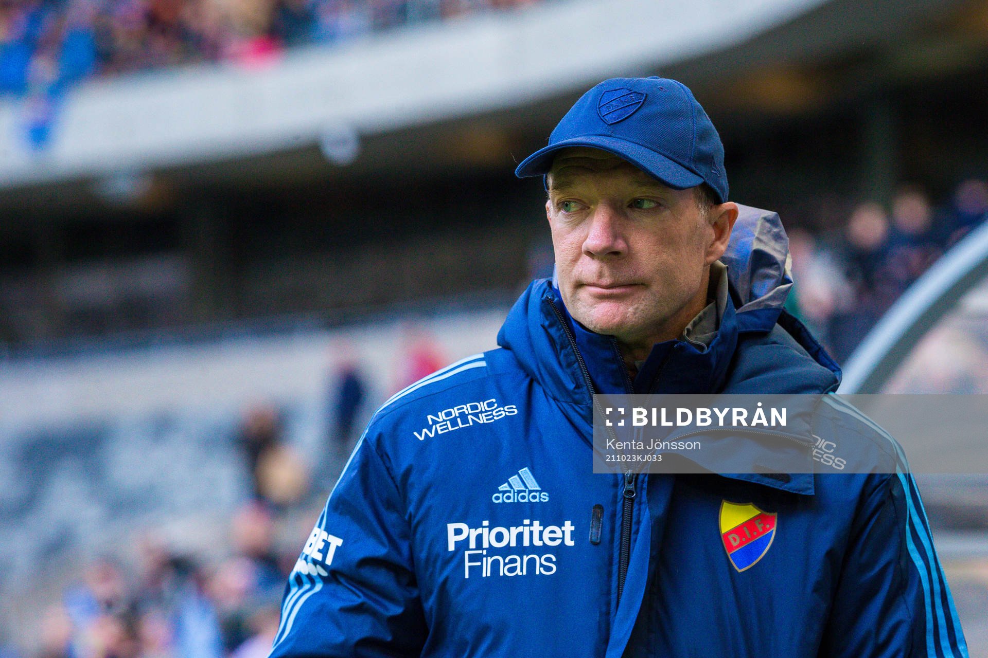 Djurgårdens tränare Kim Bergstrand