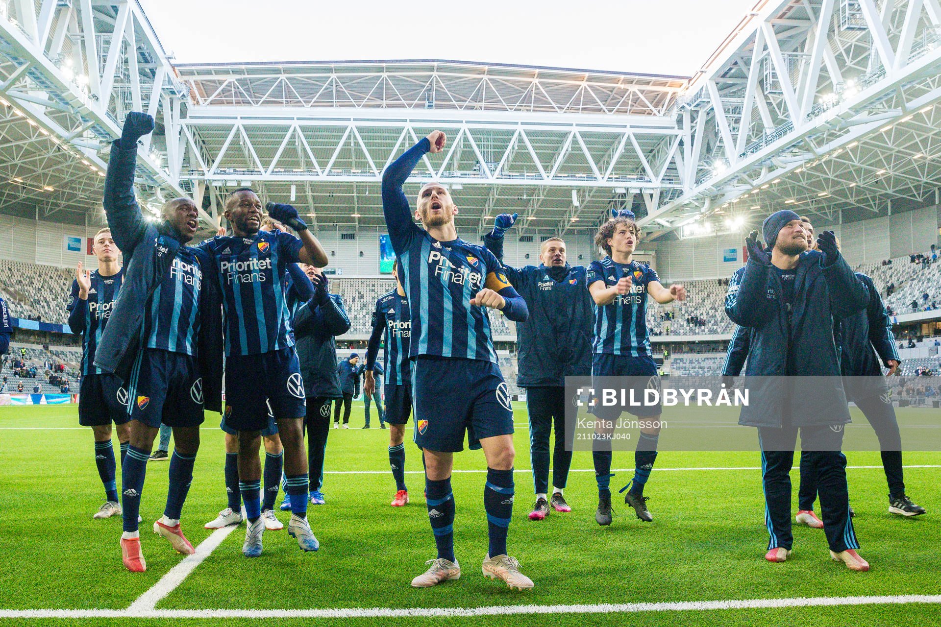 Djurgårdens Edward Chilufya, Emmanuel Banda och Magnus