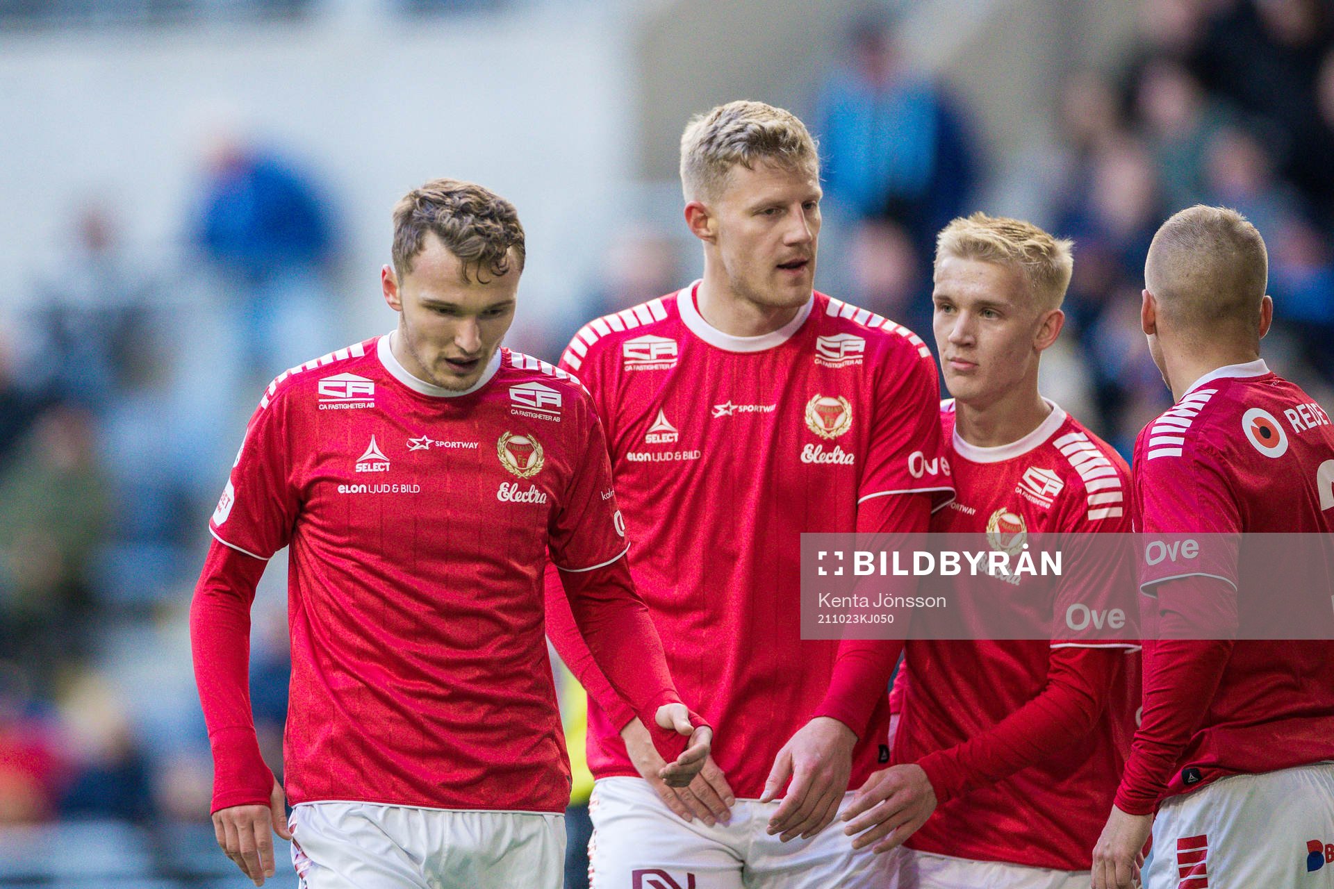 Kalmars Piotr Johansson, Lars Saetra och Carl Gustafsson
