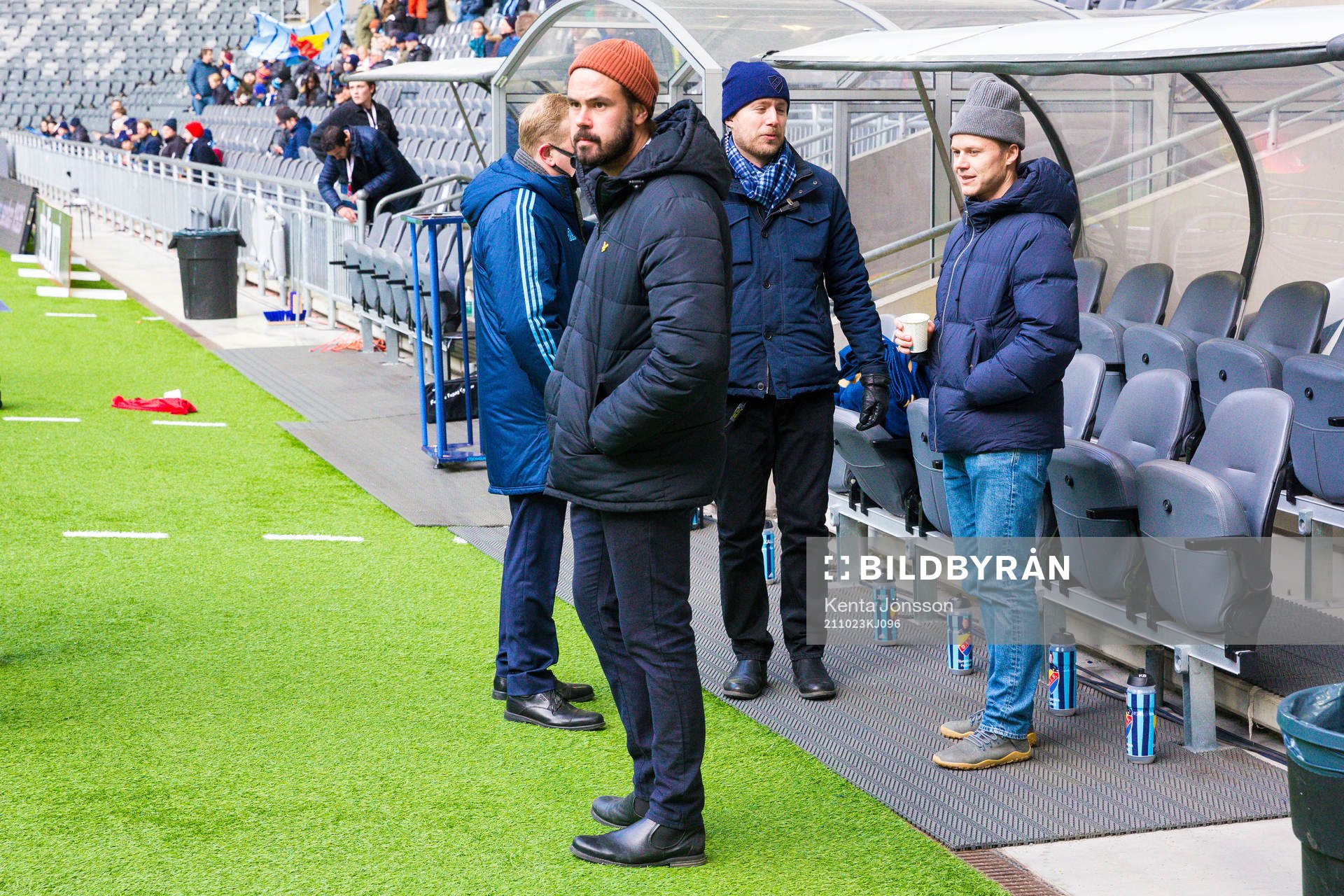 Djurgårdens målvakt Tommi Vaiho och Elliot Käck ej