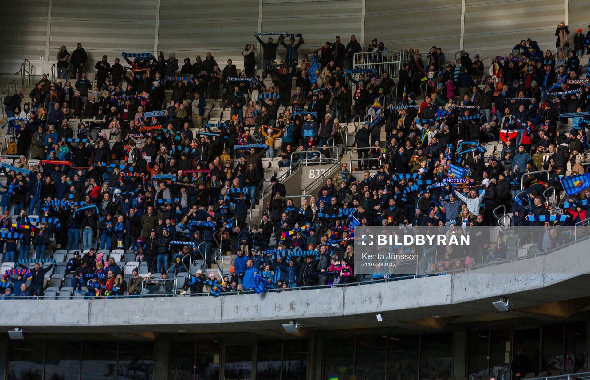 Djurgårdens supportrar
