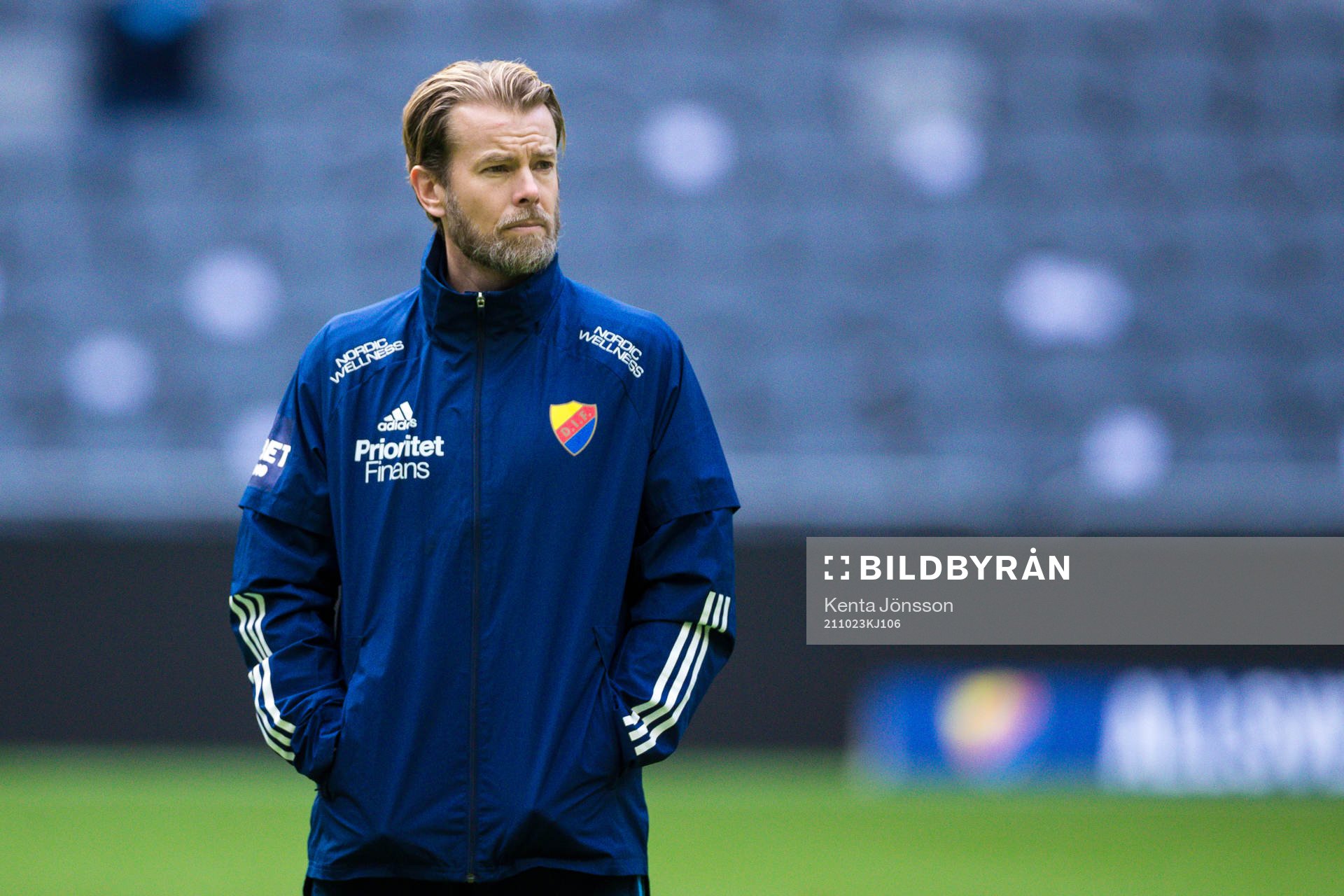 Djurgårdens fysioterapeut Mattias Göthrick