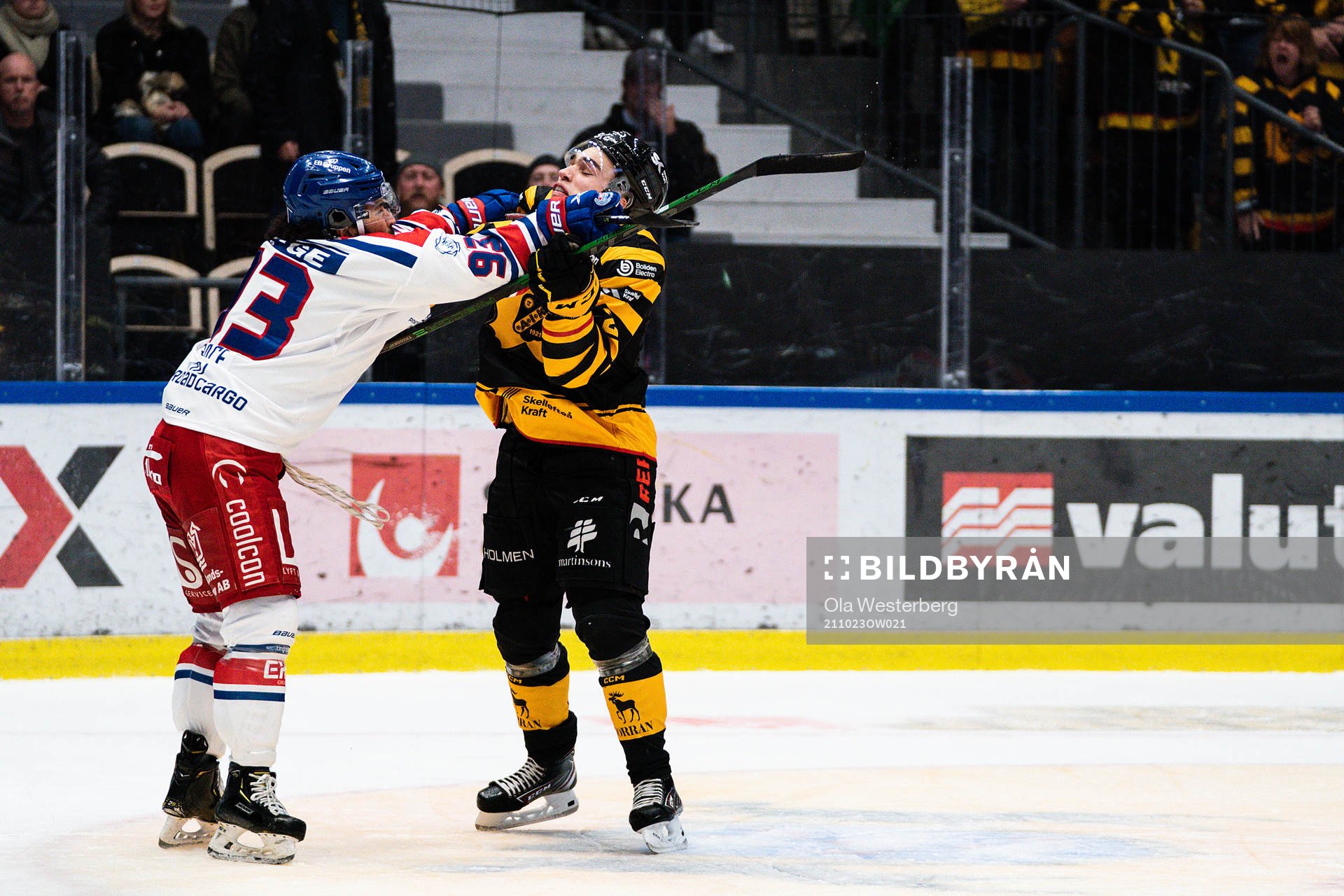 Oskarshamns Cameron Brace och Skellefteås Adam Wilsby