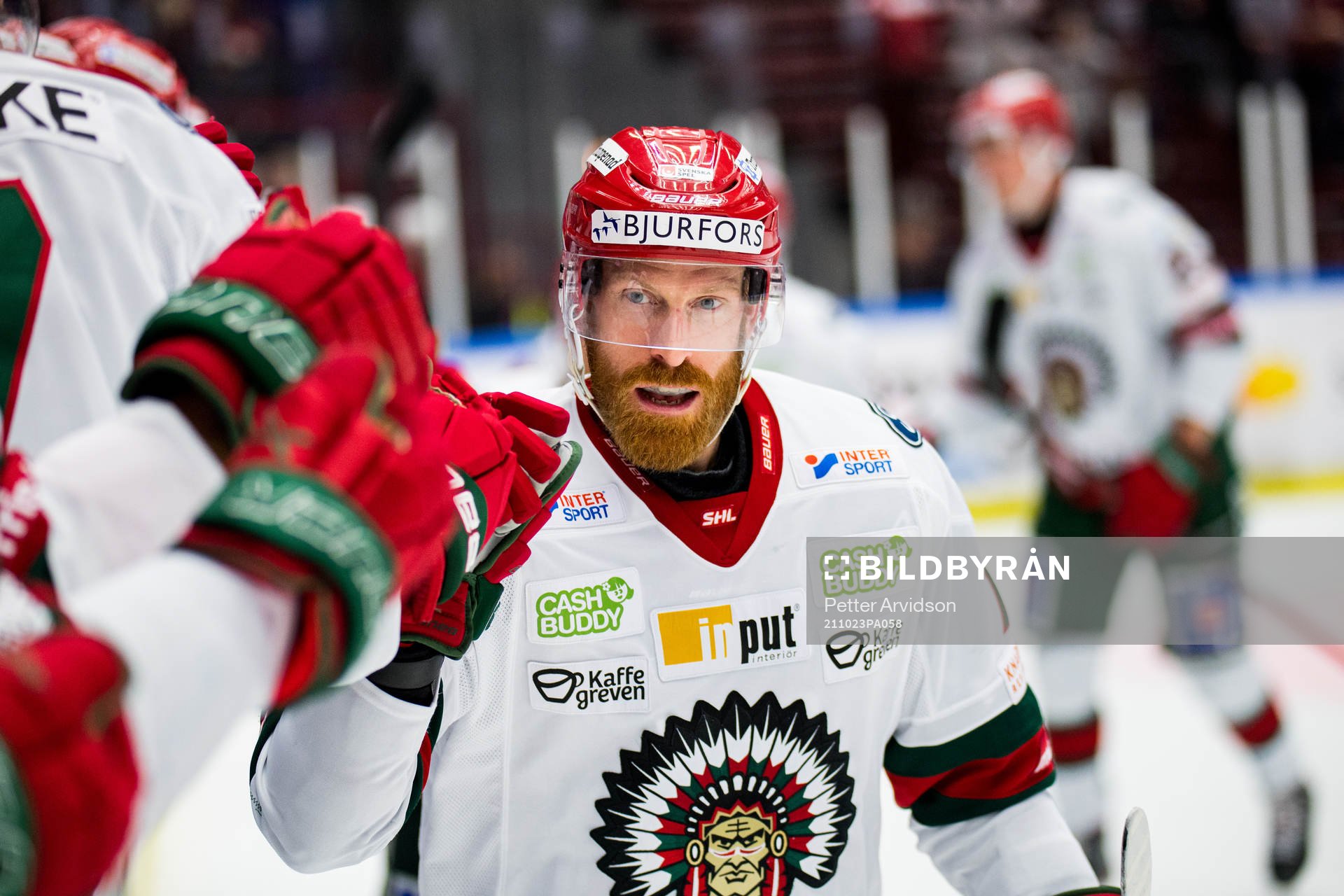 Frölundas Jens Olsson jublar
