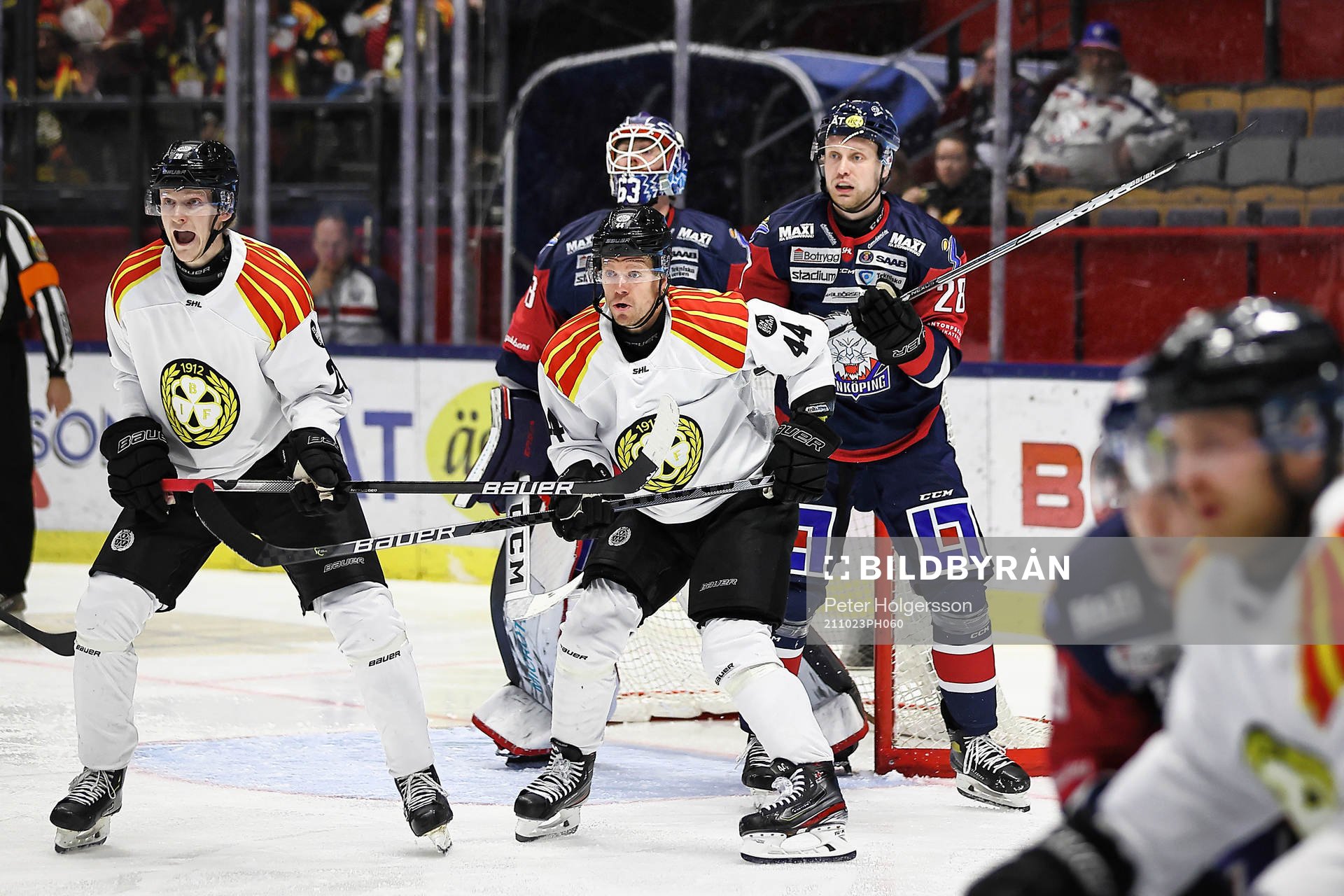 Brynäs Nicklas Danielsson och Linköpings John Nyberg