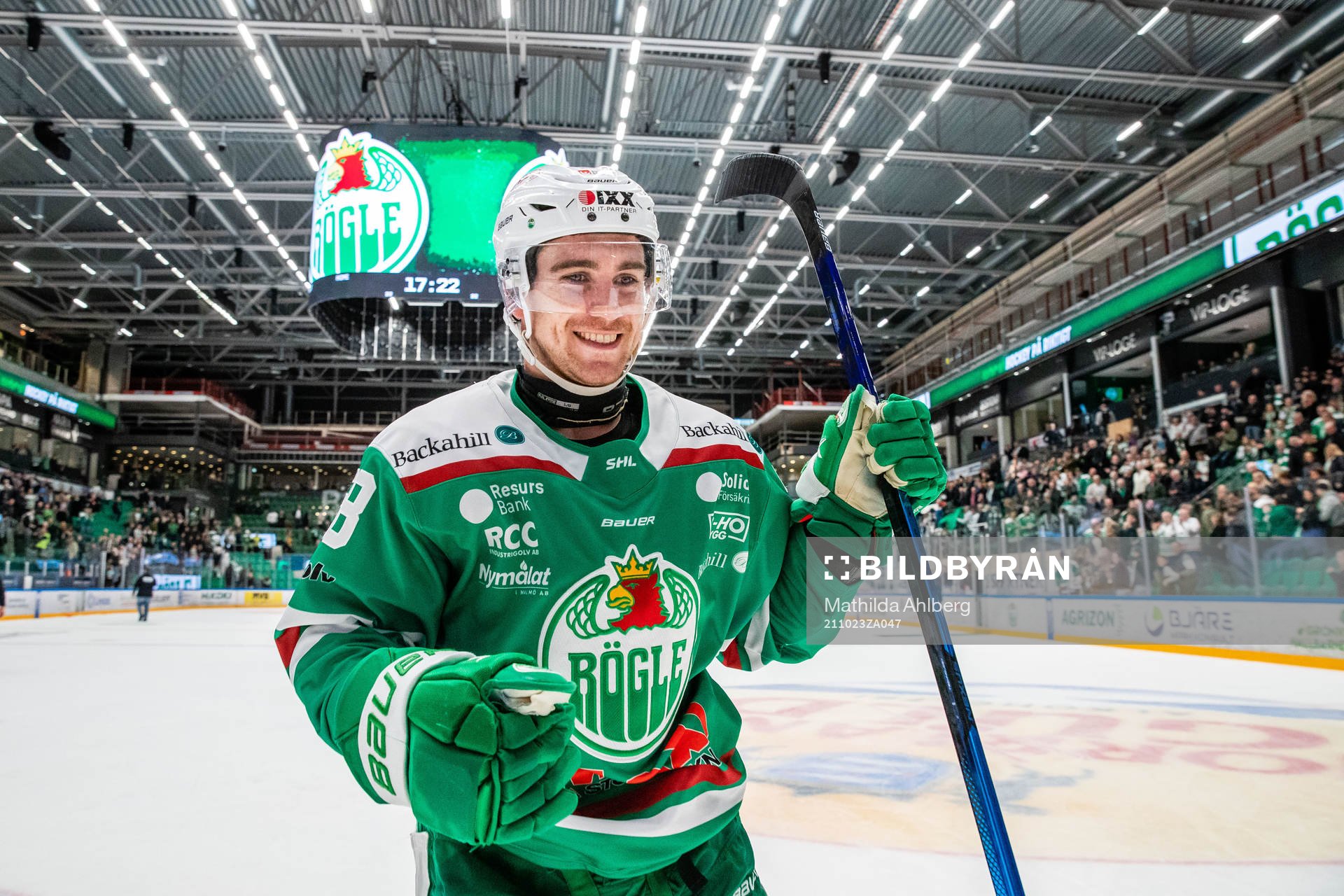 Rögles Ryan McKiernan jublar