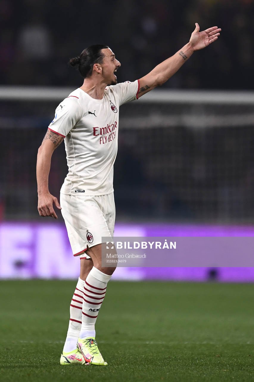 Zlatan Ibrahimovic of Milan