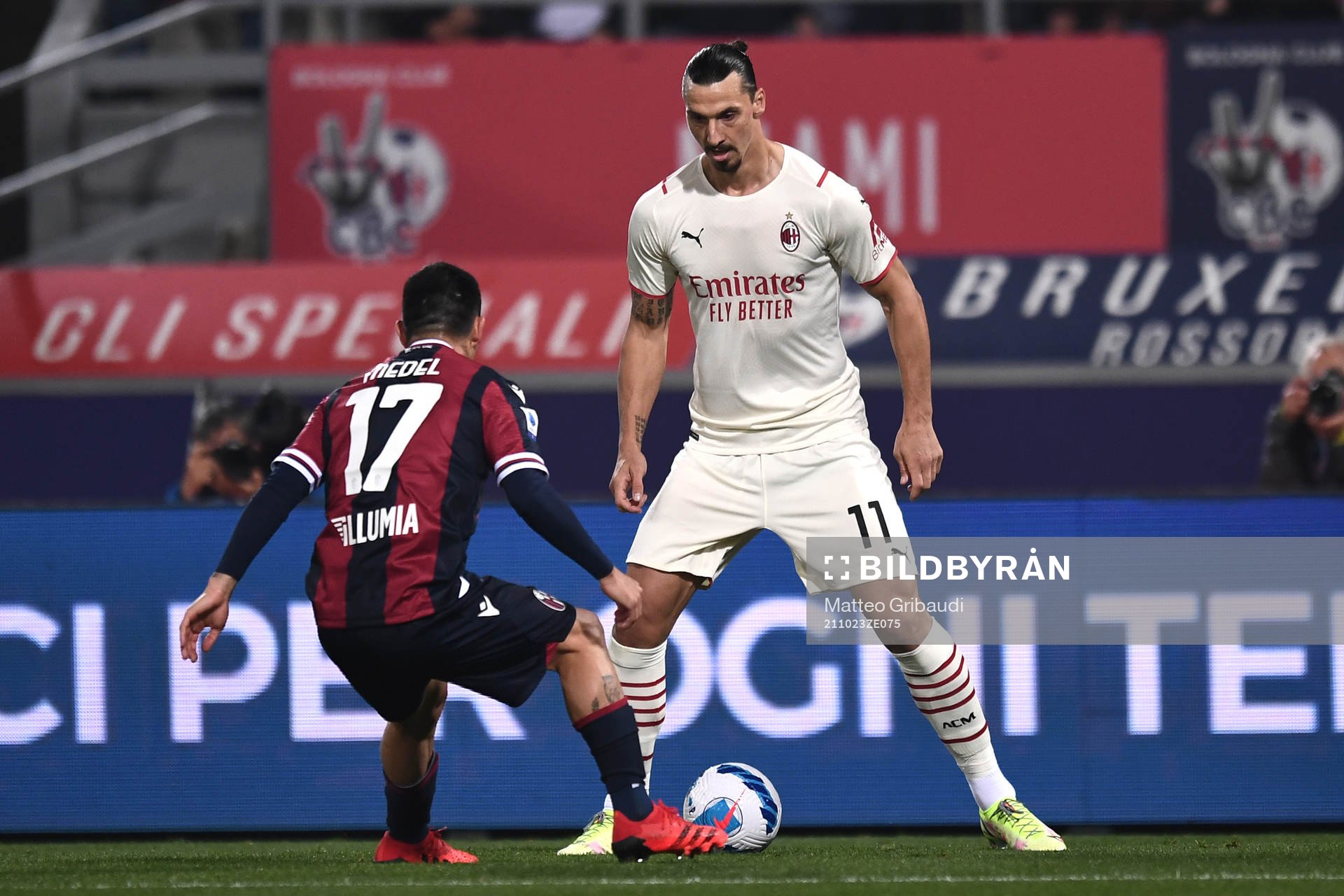 Zlatan Ibrahimovic of Milan