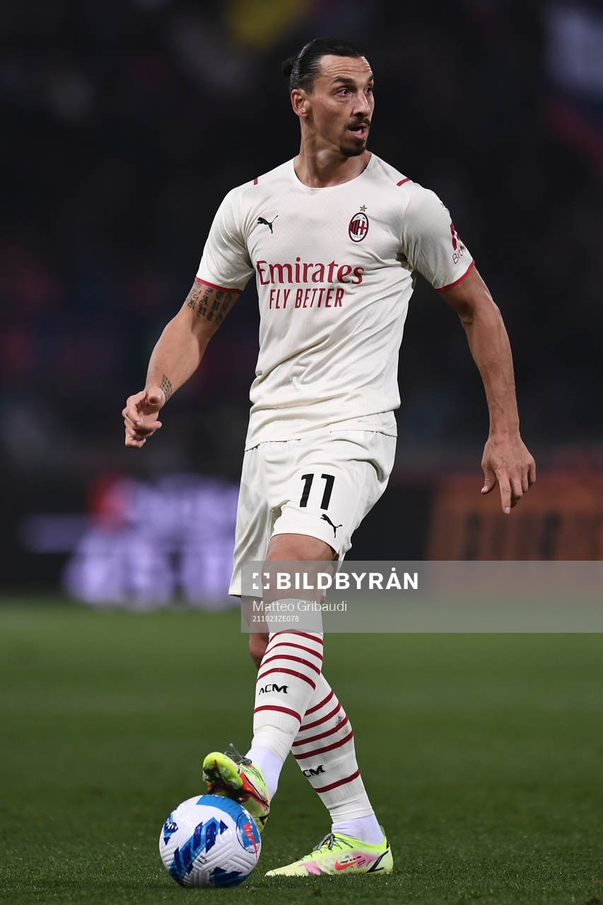 Zlatan Ibrahimovic of Milan