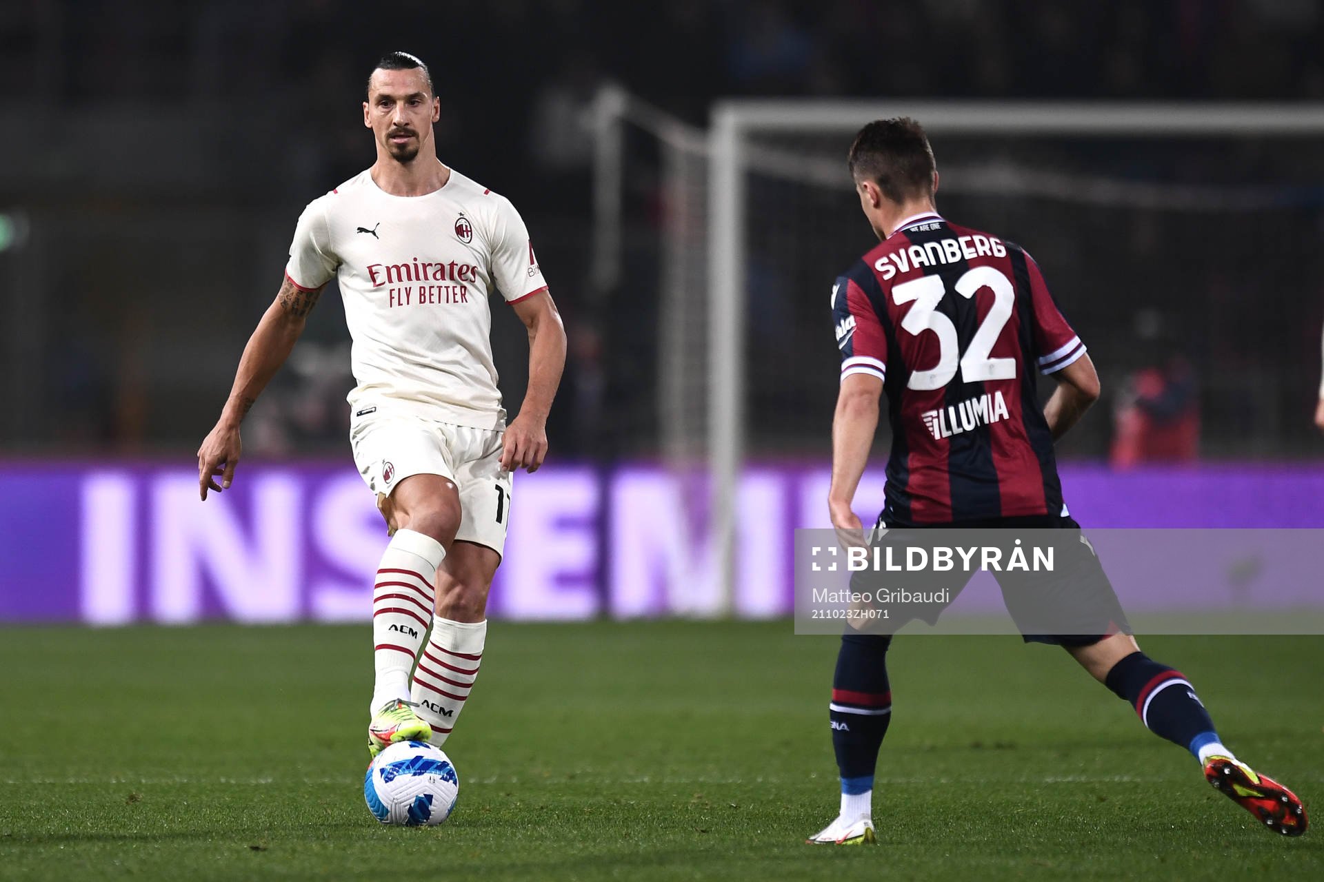 Zlatan Ibrahimovic of Milan
