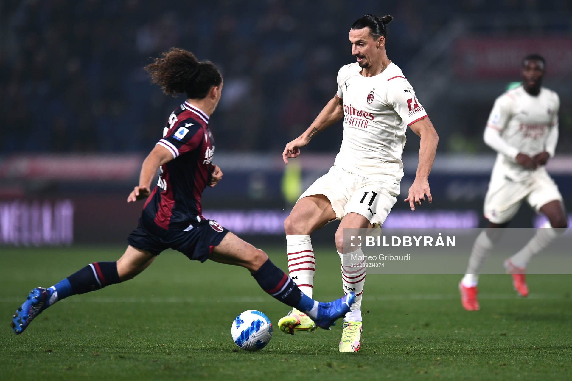 Zlatan Ibrahimovic of Milan