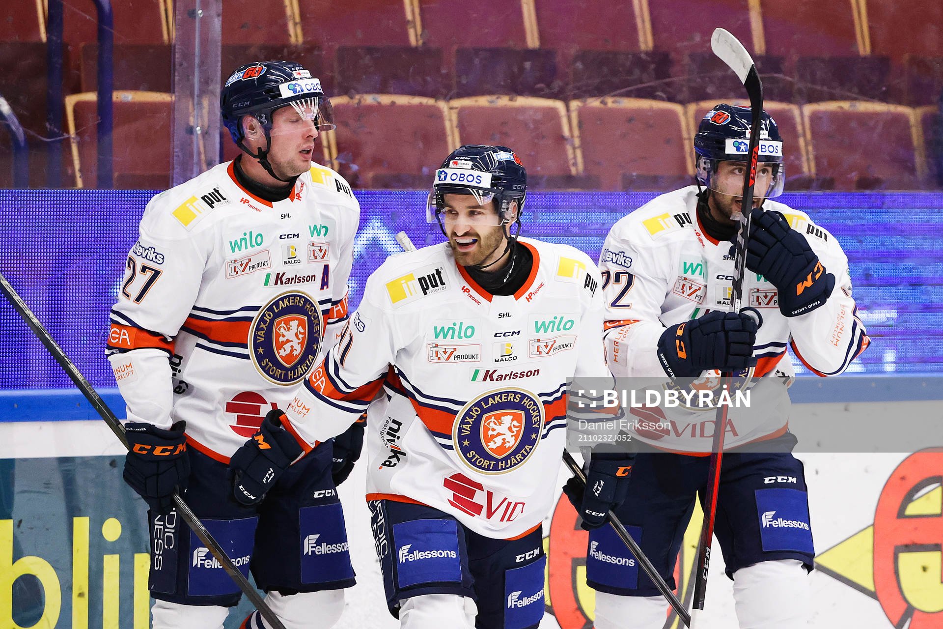 Växjös Andrew Calof jublar