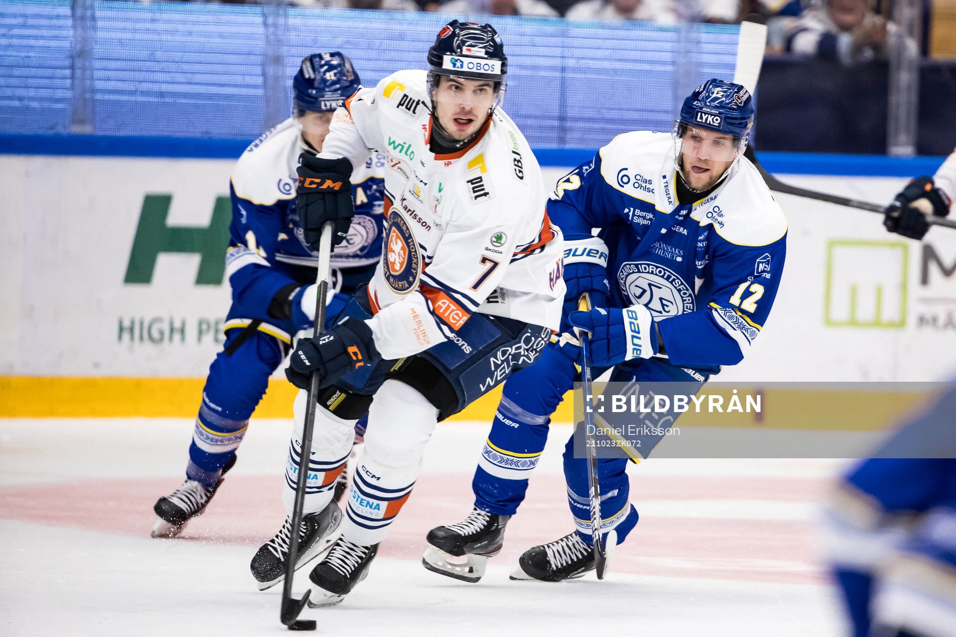 Leksands Fredrik Forsberg och Växjös Hardy Häman Aktell