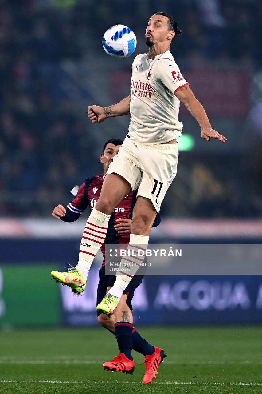 Zlatan Ibrahimovic of Milan