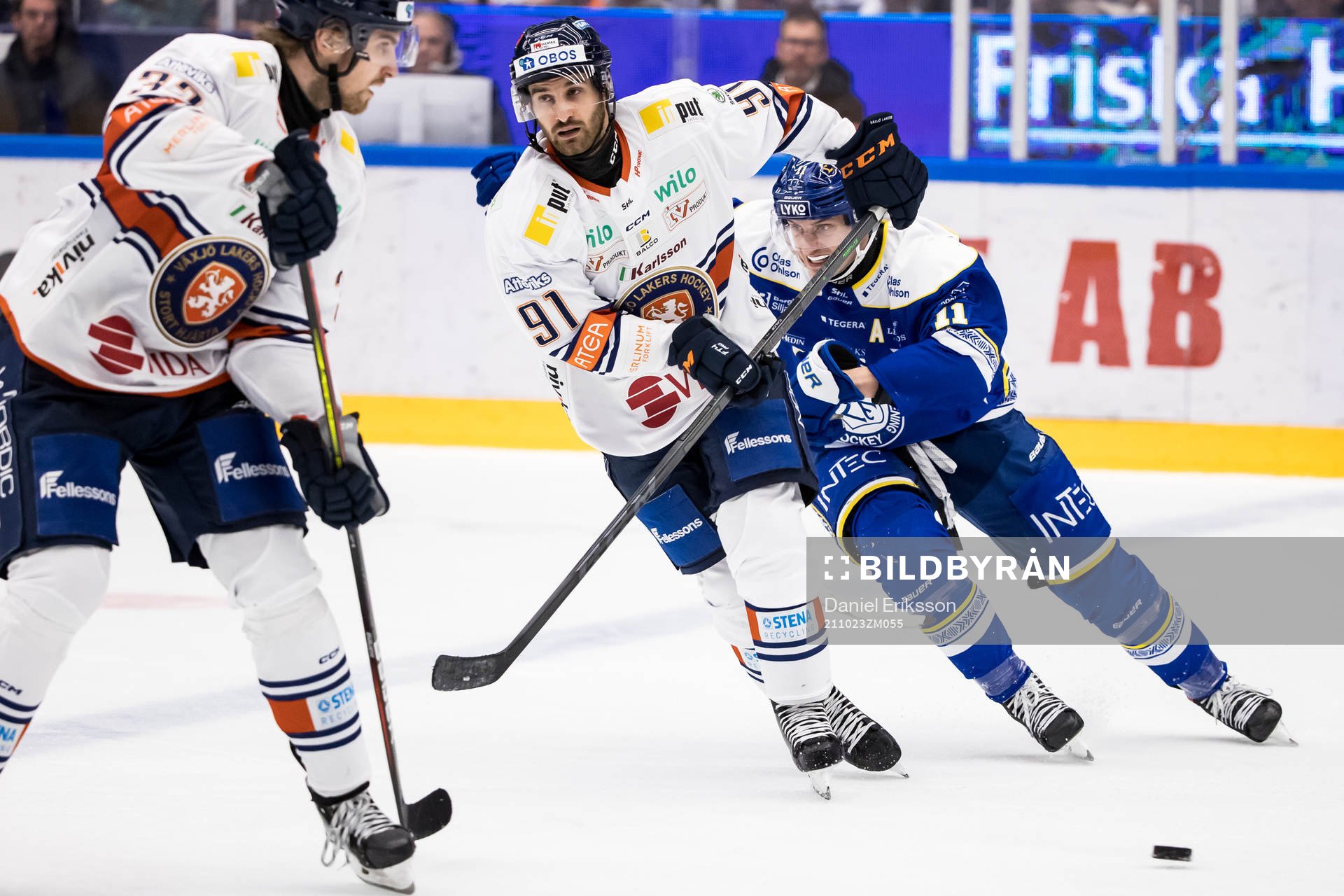 Andrew Calof och Leksands Martin Karlsson