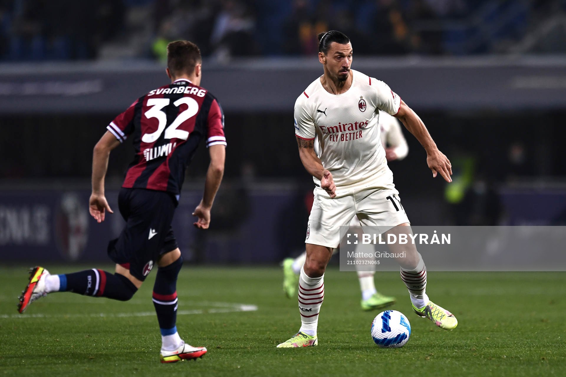 Zlatan Ibrahimovic of Milan
