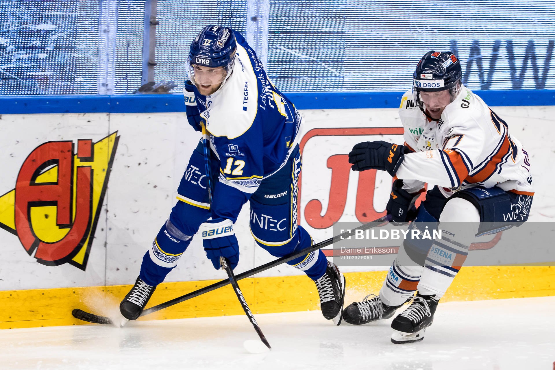 Leksands Fredrik Forsberg och Växjös Emil Forslund