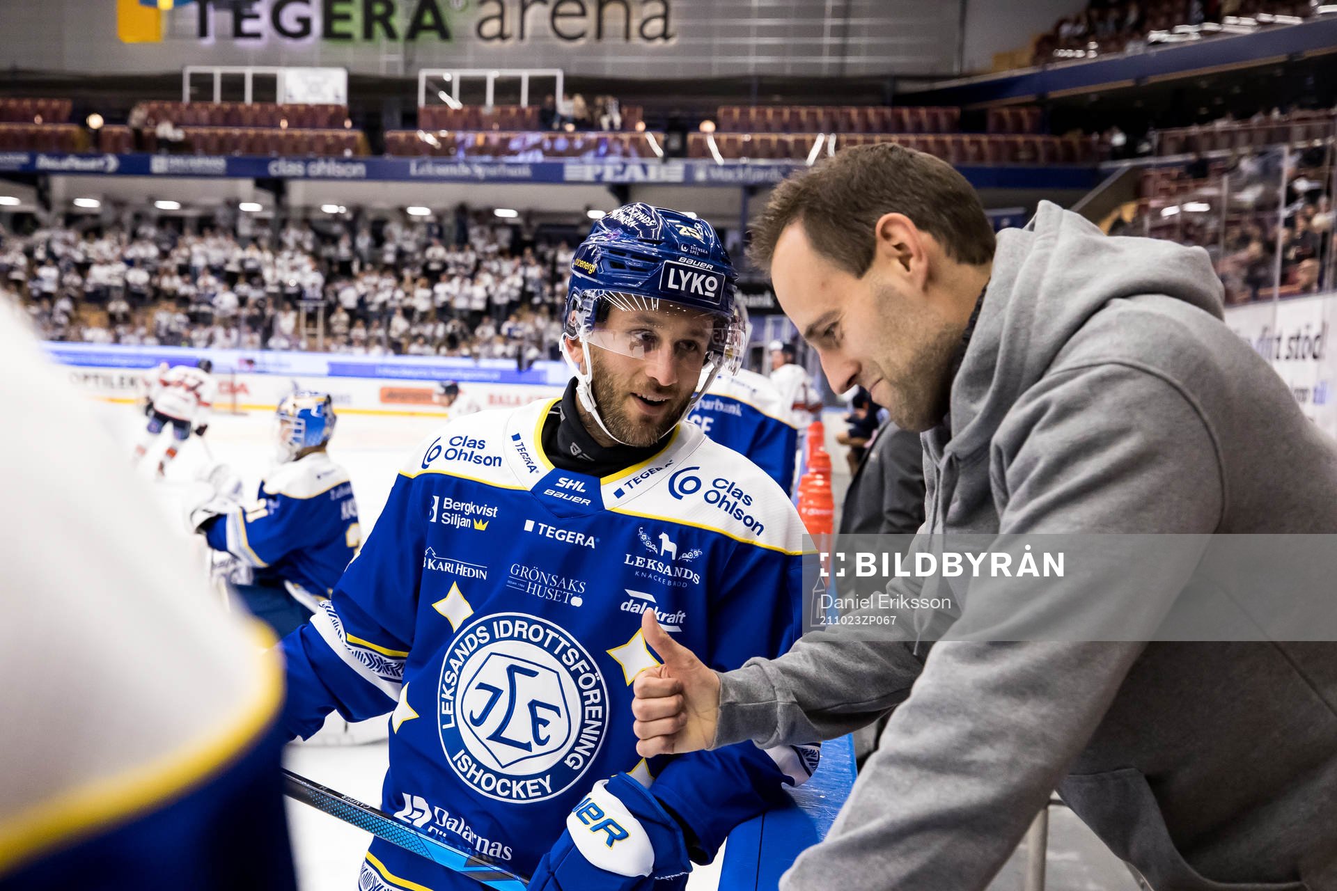 Leksands Carter Camper och Leksands lagläkare Enrico