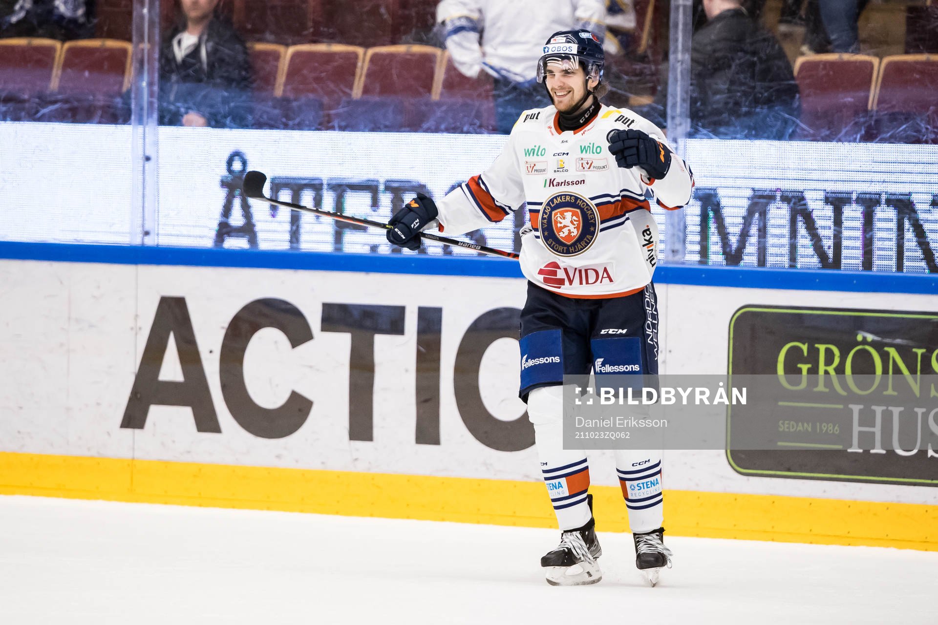Växjös Julius Nättinen jubel